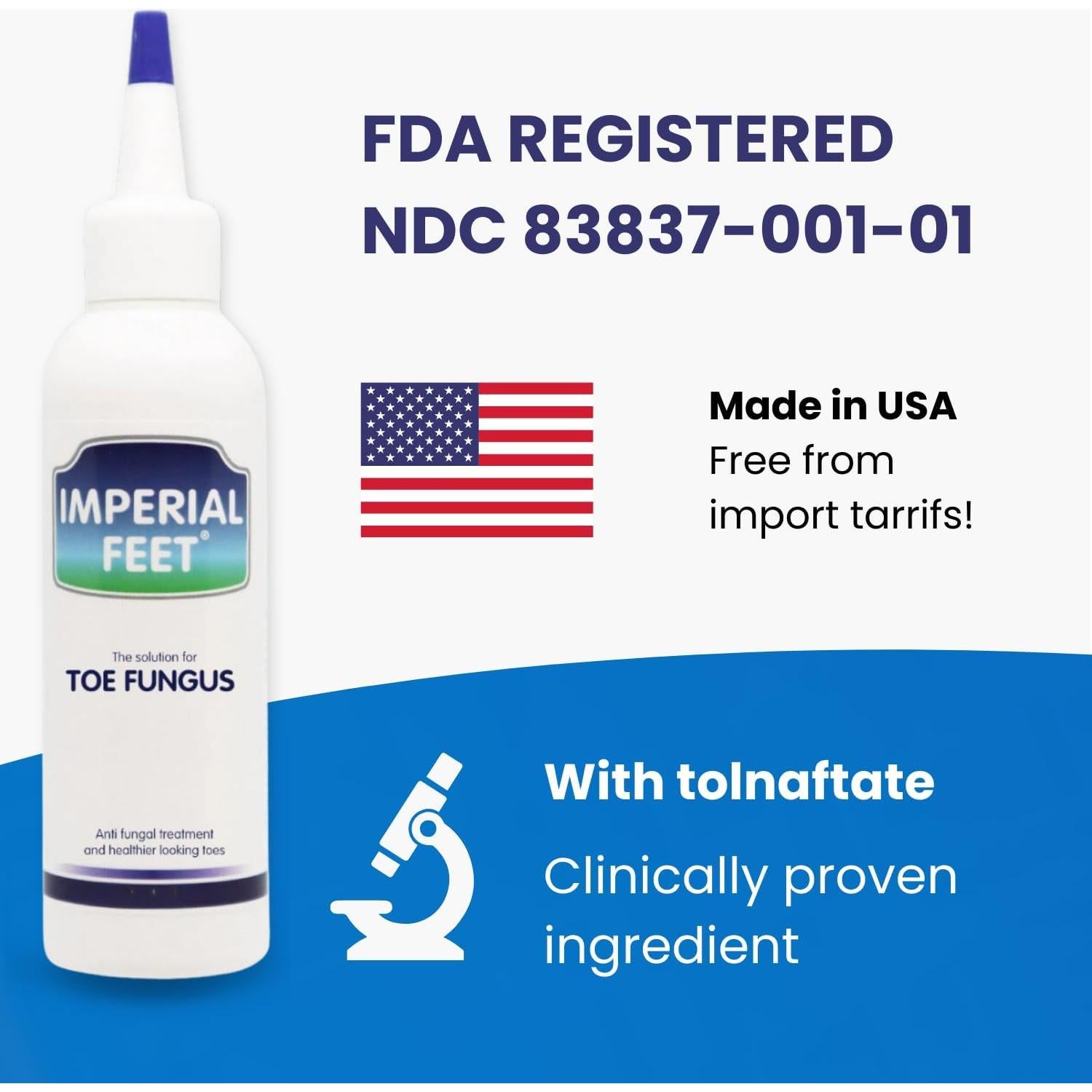 Tratamiento para Hongos en Uñas Imperial Feet 75ml - FDA