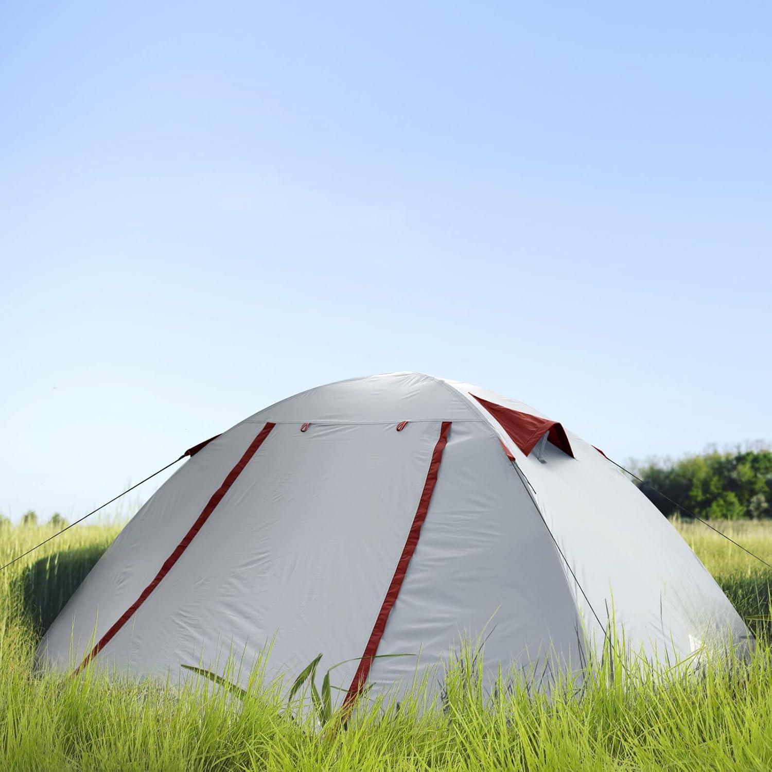 Carpa Camping Forceatt 2 Personas Domo Impermeable 220x130x110cm