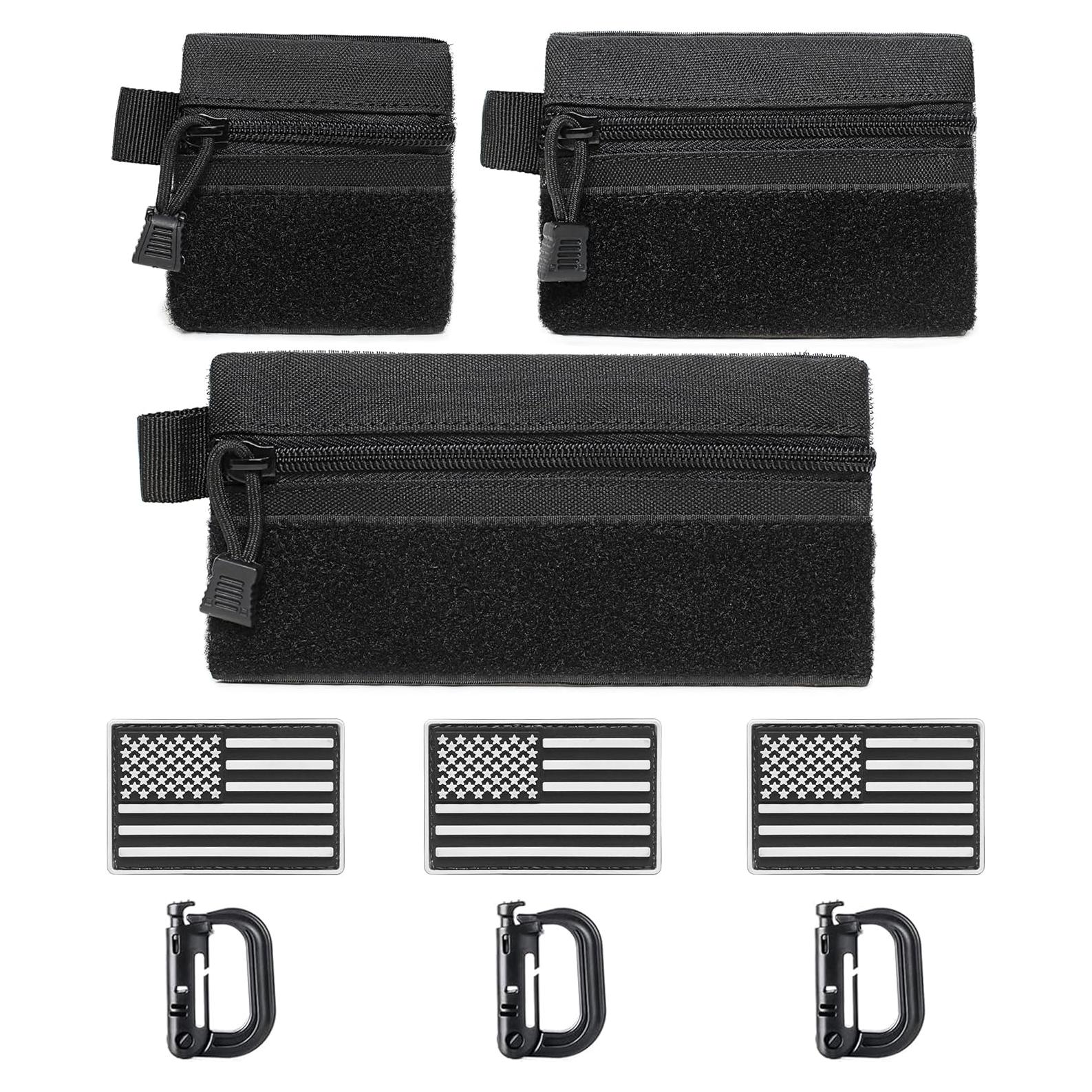 Bolsa Táctica Katadem GPP 3 Piezas con Cremallera y Parche