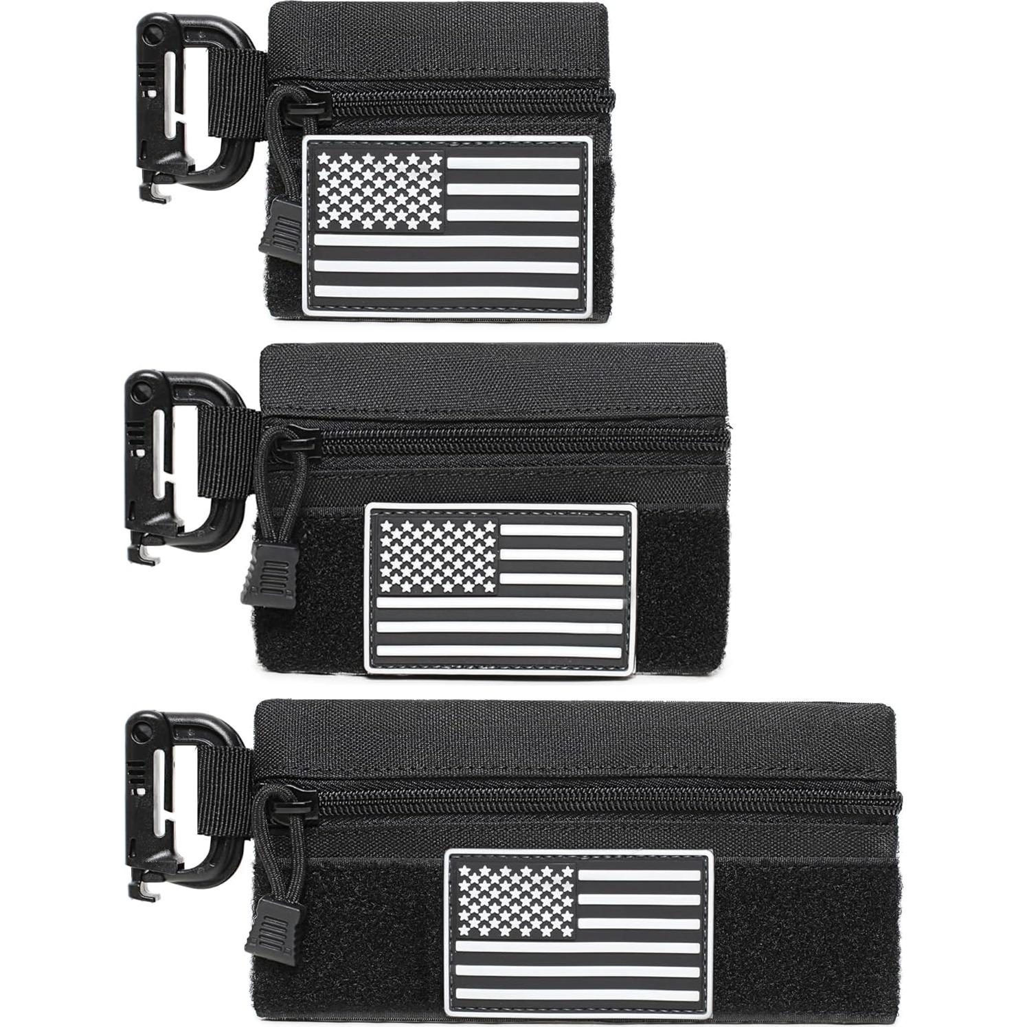 Bolsa Táctica Katadem GPP 3 Piezas con Cremallera y Parche