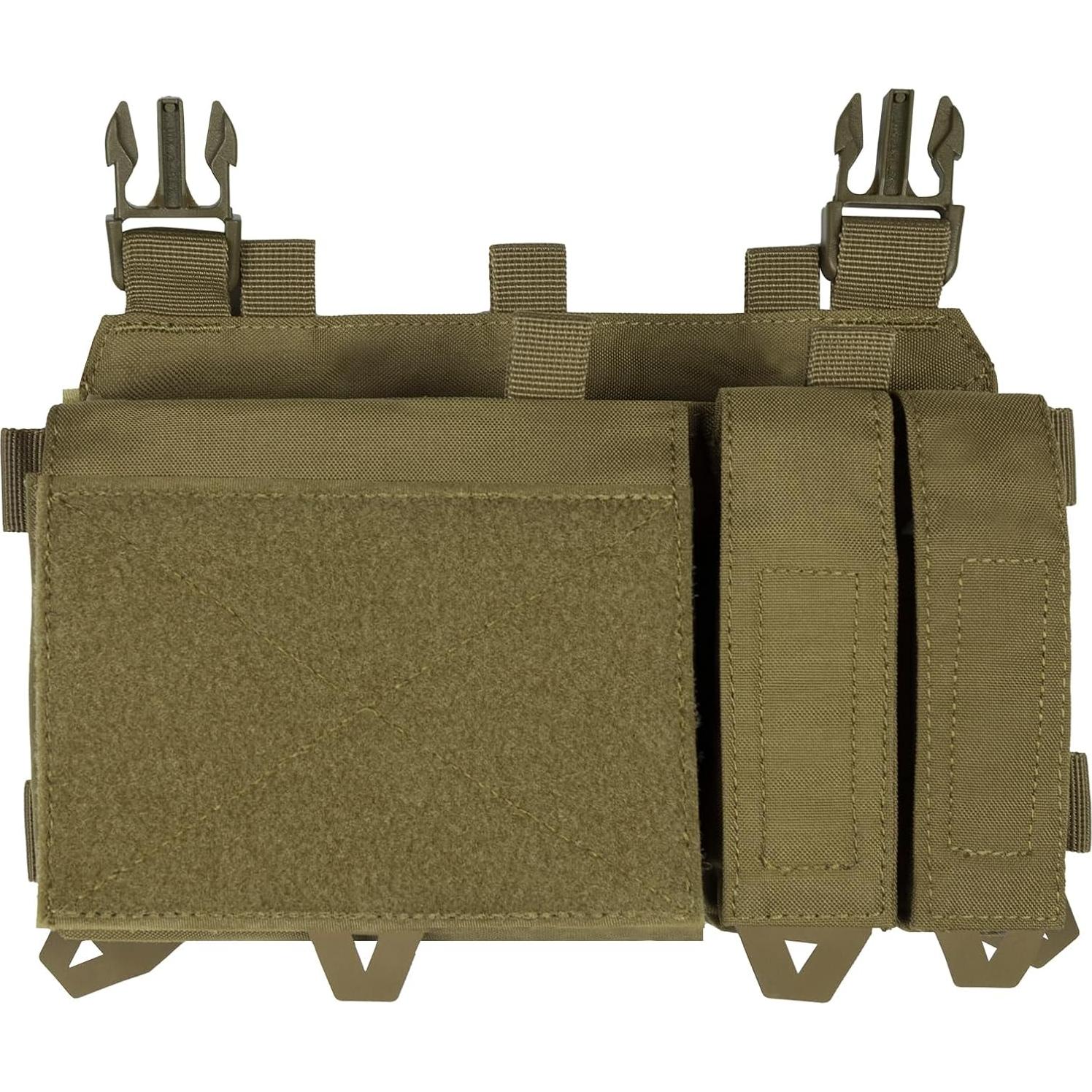 Porta Revistas Táctico YAKEDA Triple con Hebillas UTX