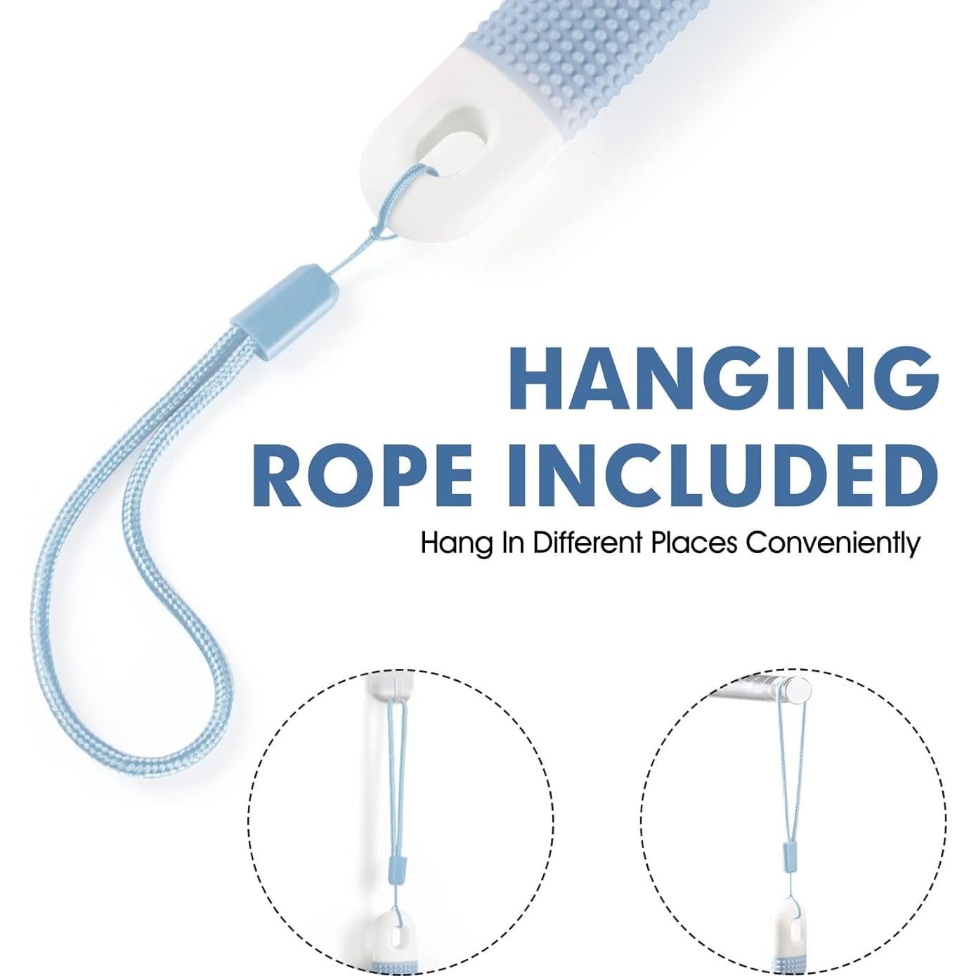 Cepillo de Espalda Antideslizante Backsi 43.4 cm Azul