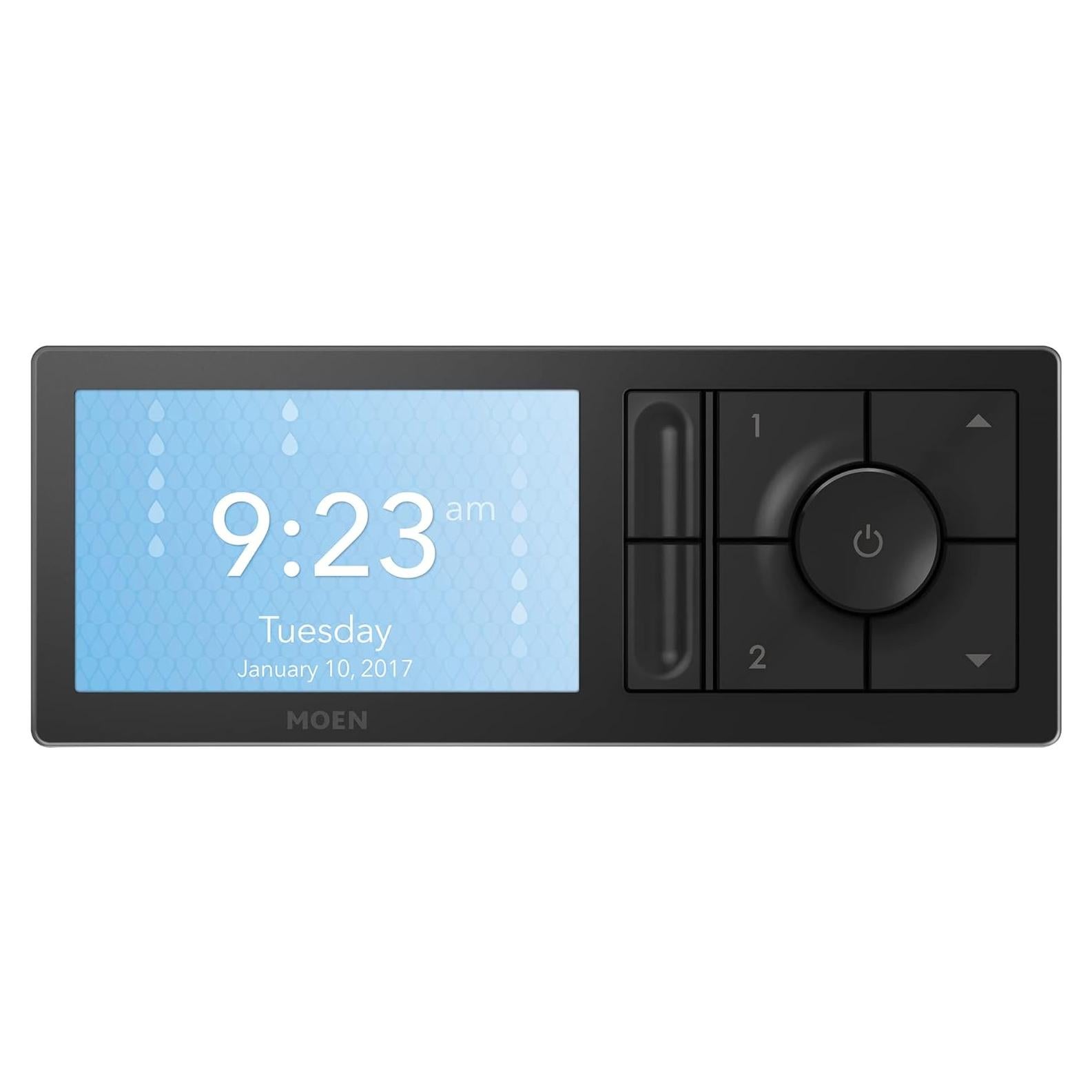 Controlador de Ducha Digital Moen TS3302BL 2 Salidas Negro Mate