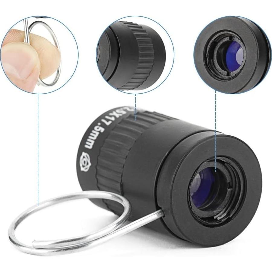 Mini Telescopio Monocular MiOYOOW 2.5X Portátil 17.5mm
