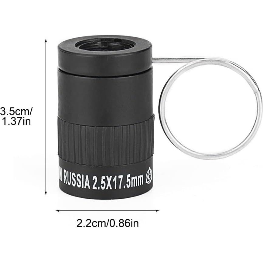 Mini Telescopio Monocular MiOYOOW 2.5X Portátil 17.5mm