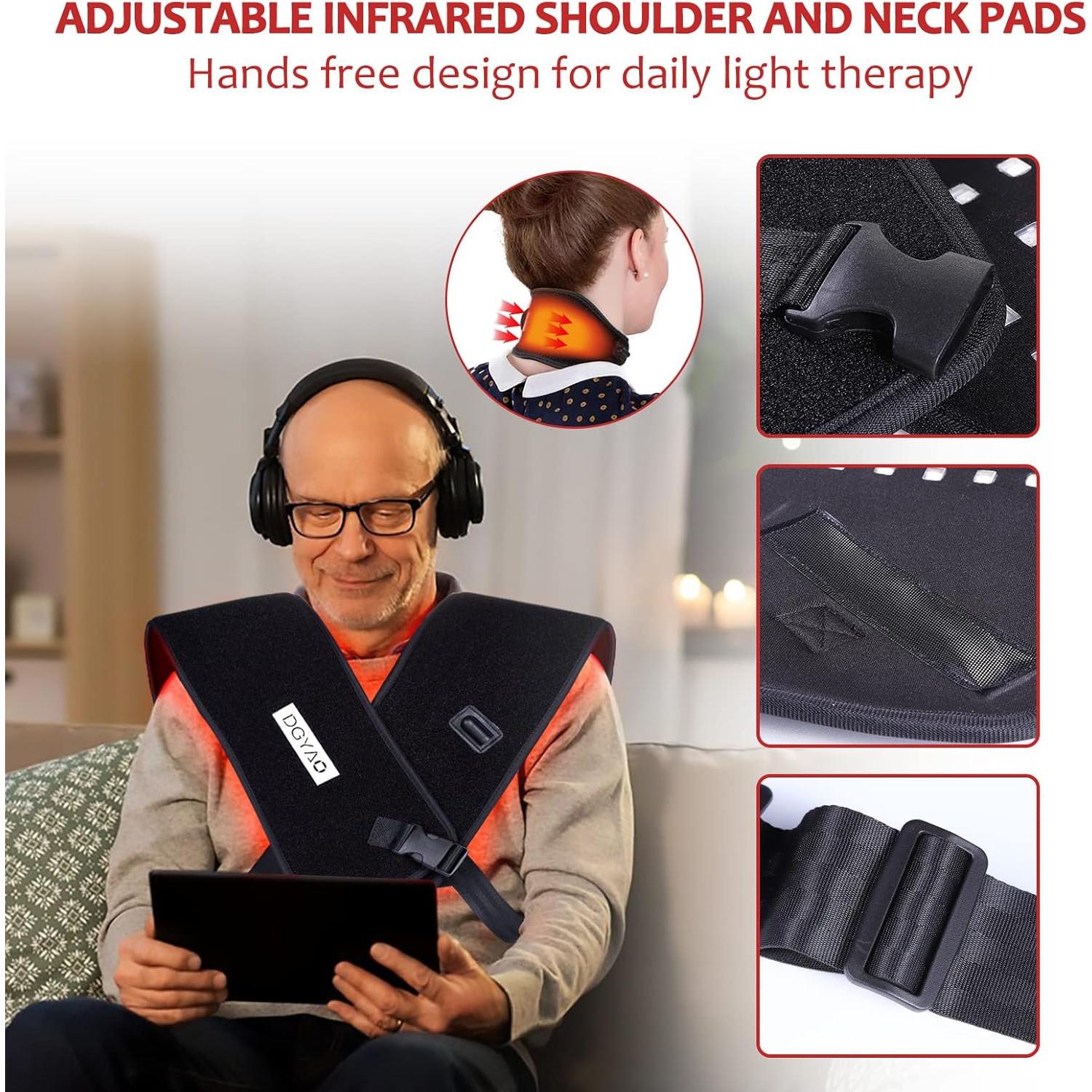 Terapia de Luz Roja TUOB para Hombro y Cuello 850nm