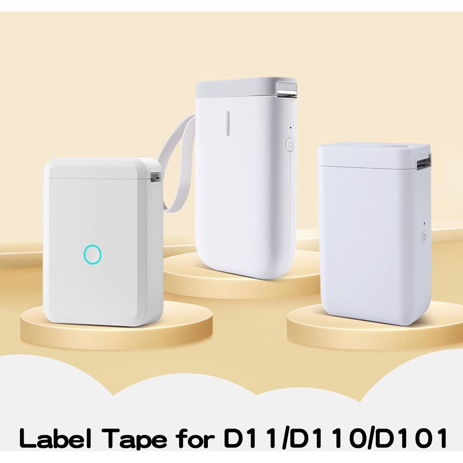 Labels for D11/D110/D101 Label Maker, 2 Rolls(310PCS) Label Sticker Waterproof Oil-Proof Thermal Labels for Name,Address Return,Baby Bottles,Clothes,School,Christmas Supplies (0.55"x1.57"Dream)