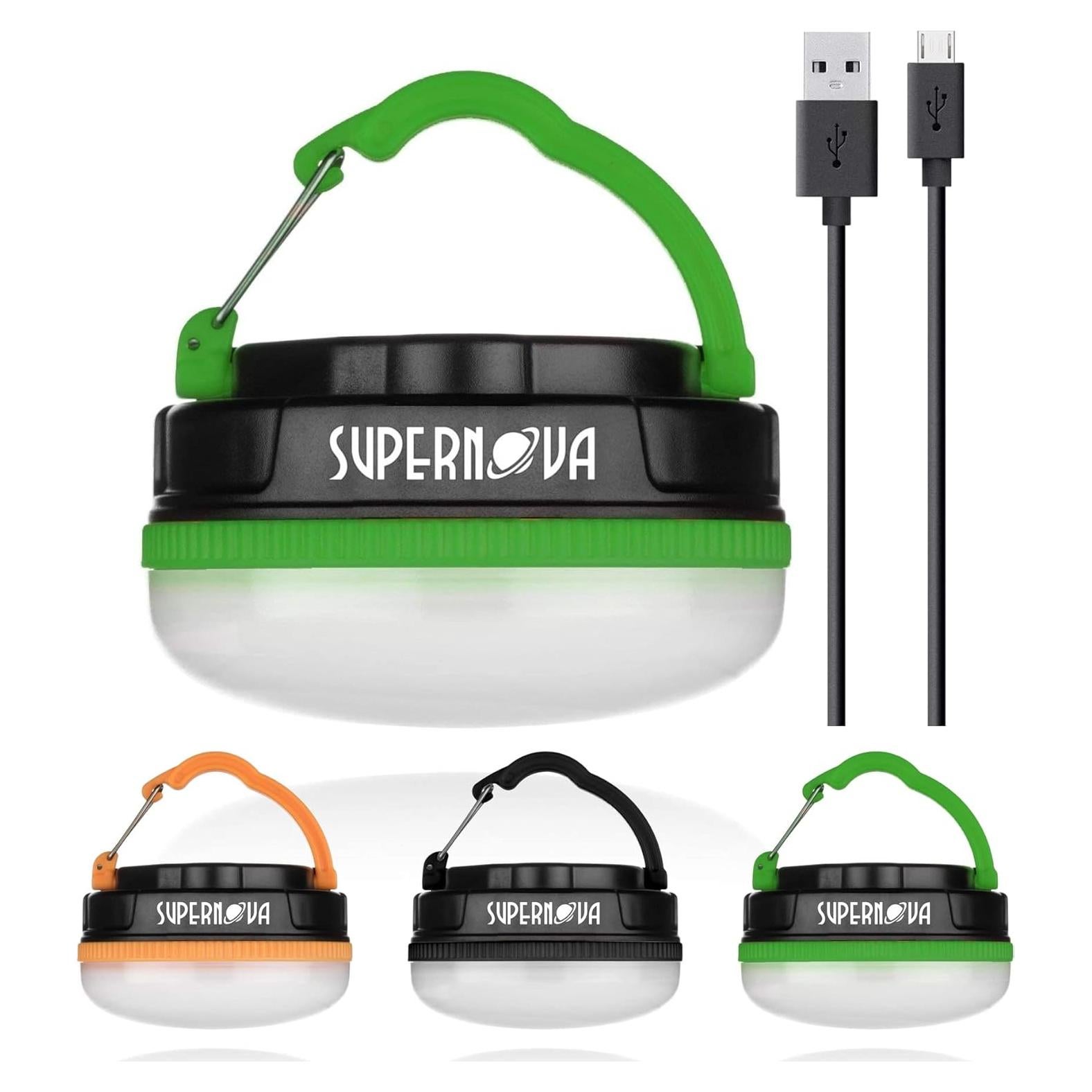 Linterna LED Supernova Halo 180 Verde - Camping y Emergencias