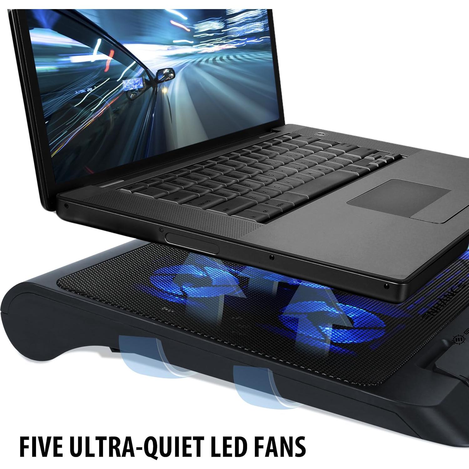 Soporte de Enfriamiento para Laptop ENHANCE GX-C1 17" Ajustable