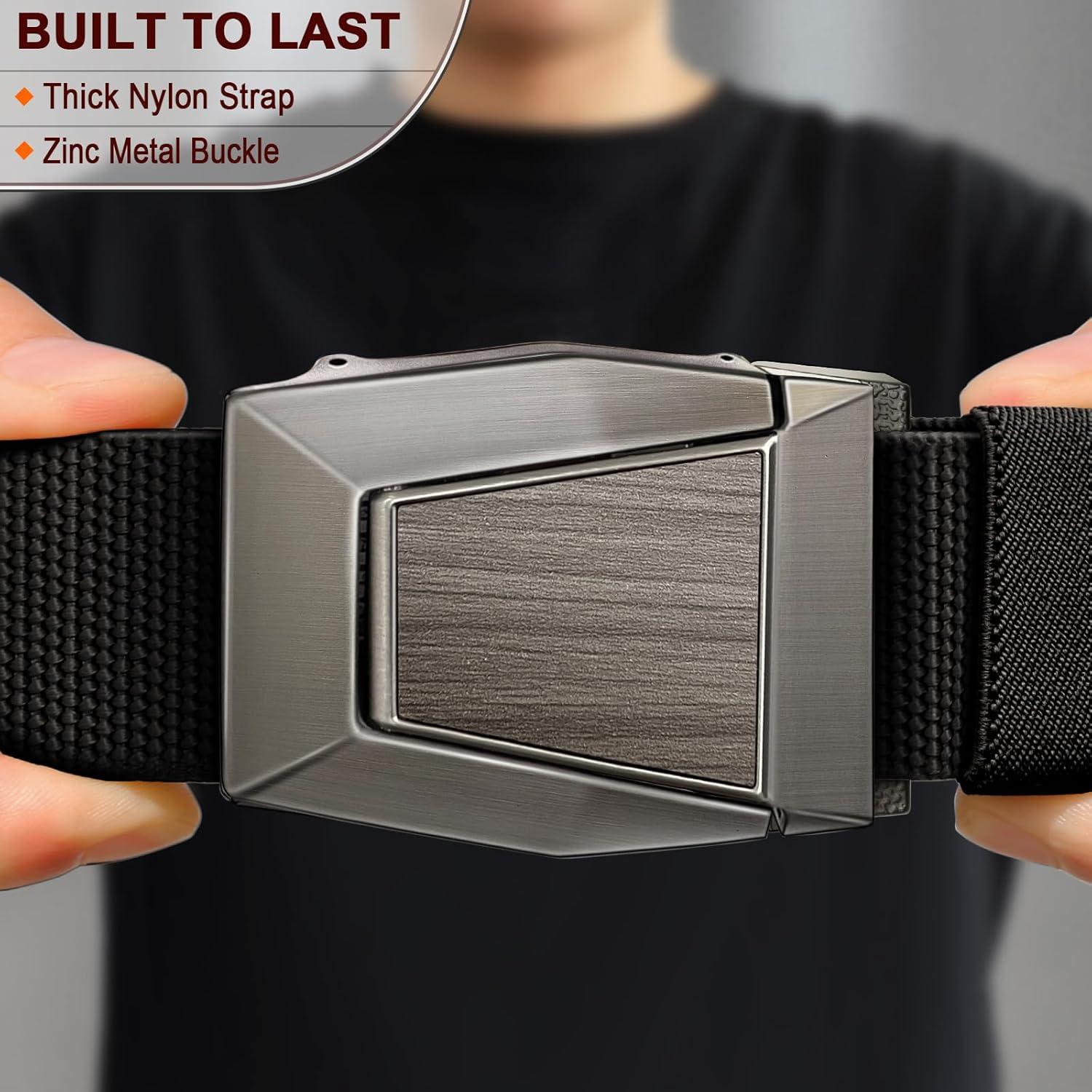 Cinturón Stretch KEMISANT para hombres - Ajustable y duradero