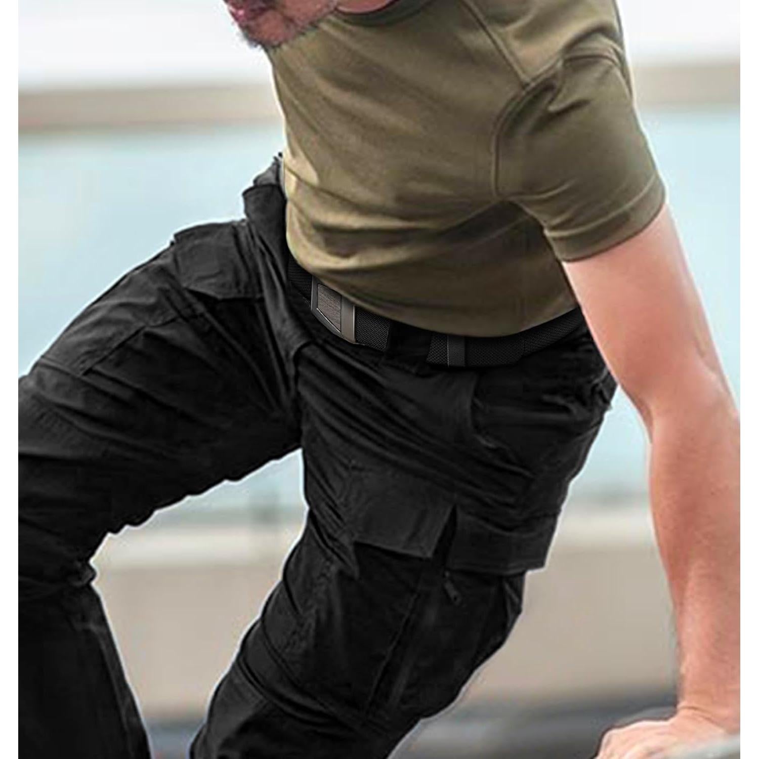 Cinturón Stretch KEMISANT para hombres - Ajustable y duradero