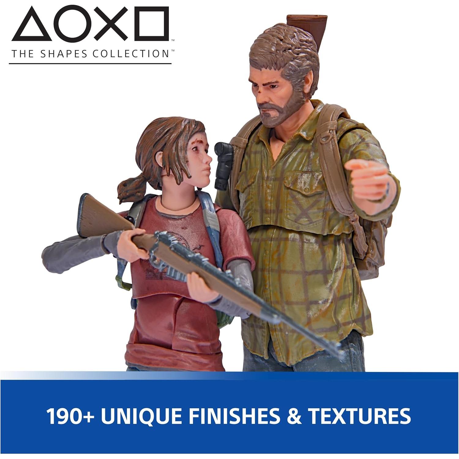 Figuras de Acción 2-Pack Joel y Ellie PS5 - 19 Accesorios