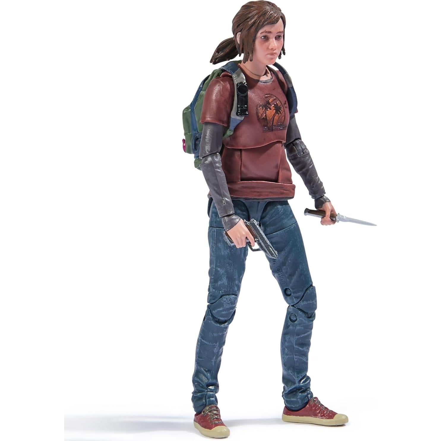 Figuras de Acción 2-Pack Joel y Ellie PS5 - 19 Accesorios