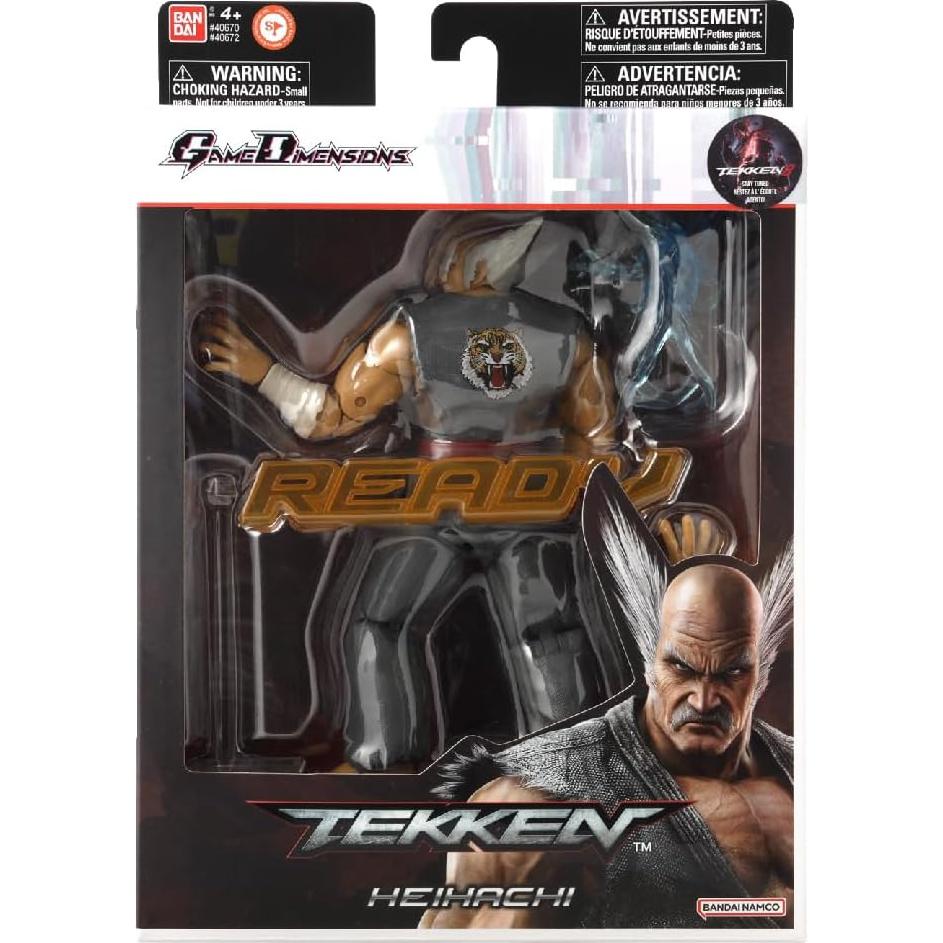 Figura de Acción Heihachi Mishima Tekken - Bandai 20 cm