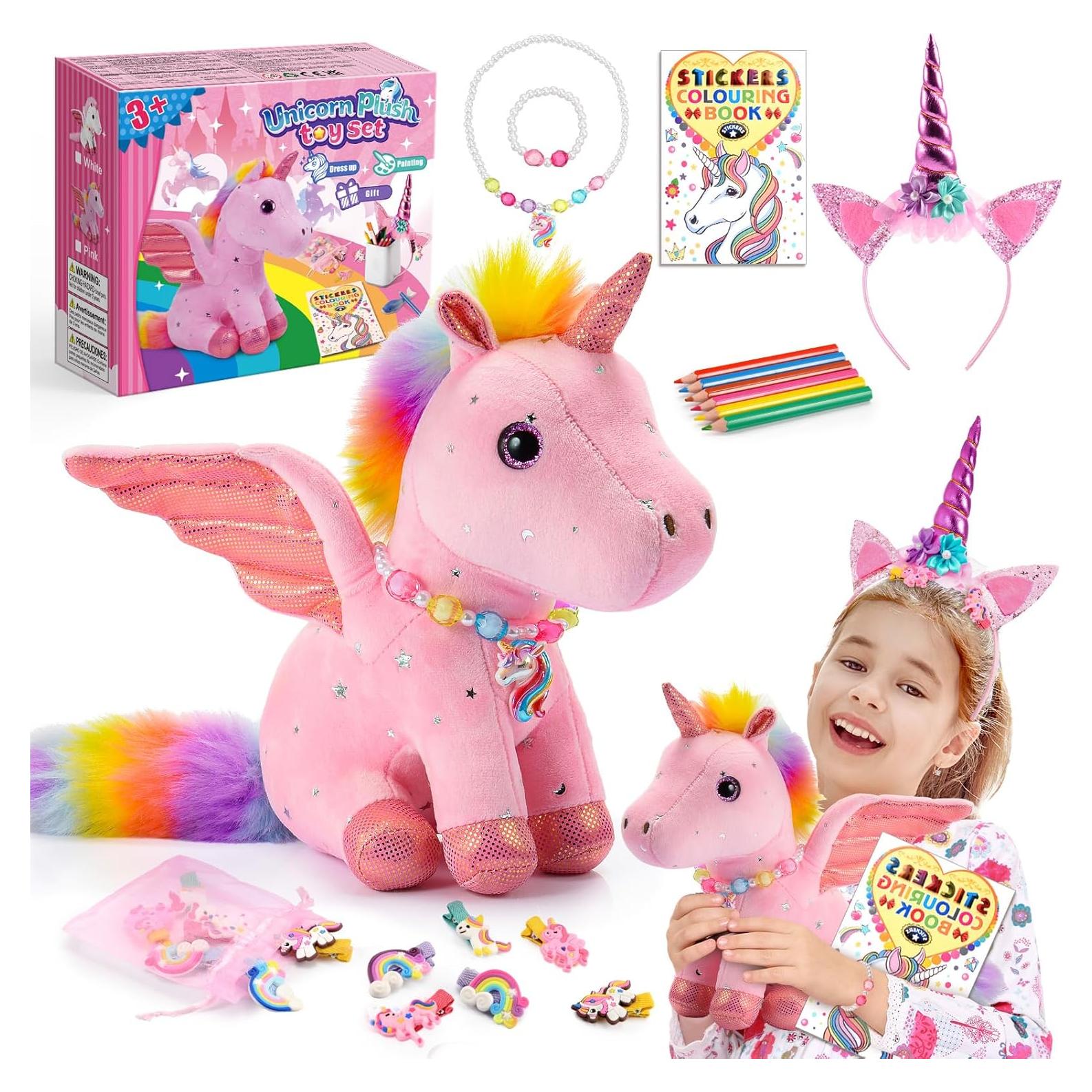 Juego de Regalo Unicornio 21 en 1 Toyze para Niñas 3-8 Años