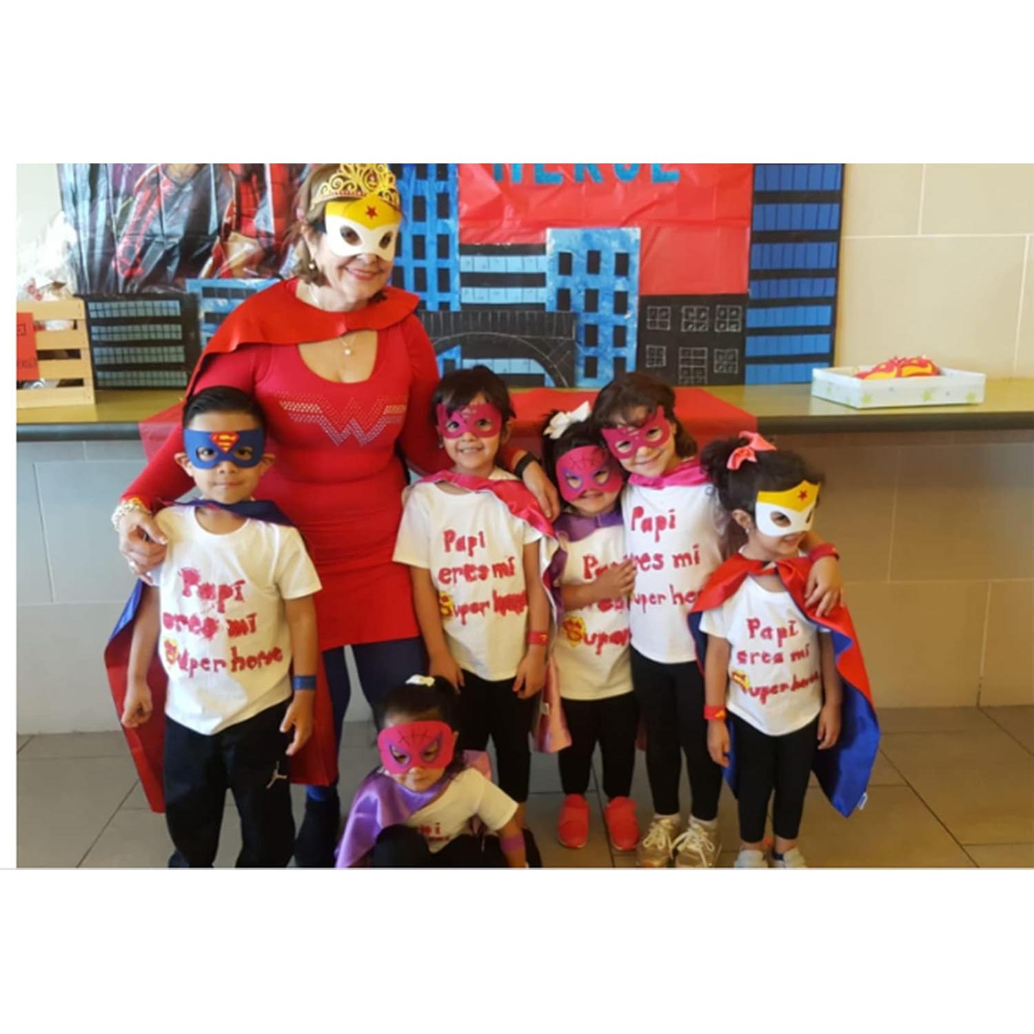 Conjunto de 4 capas de superhéroe para niños - Disfraces Halloween