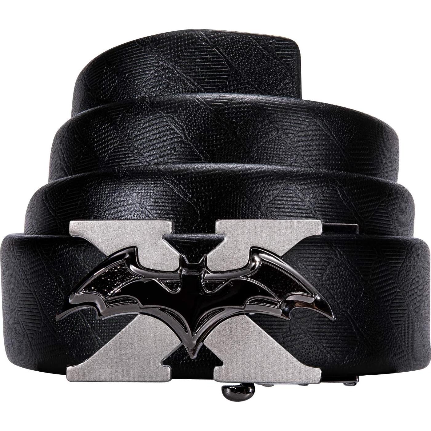 Cinturón Ratchet Dubulle para Hombres Cuero Ajustable 110-130 cm