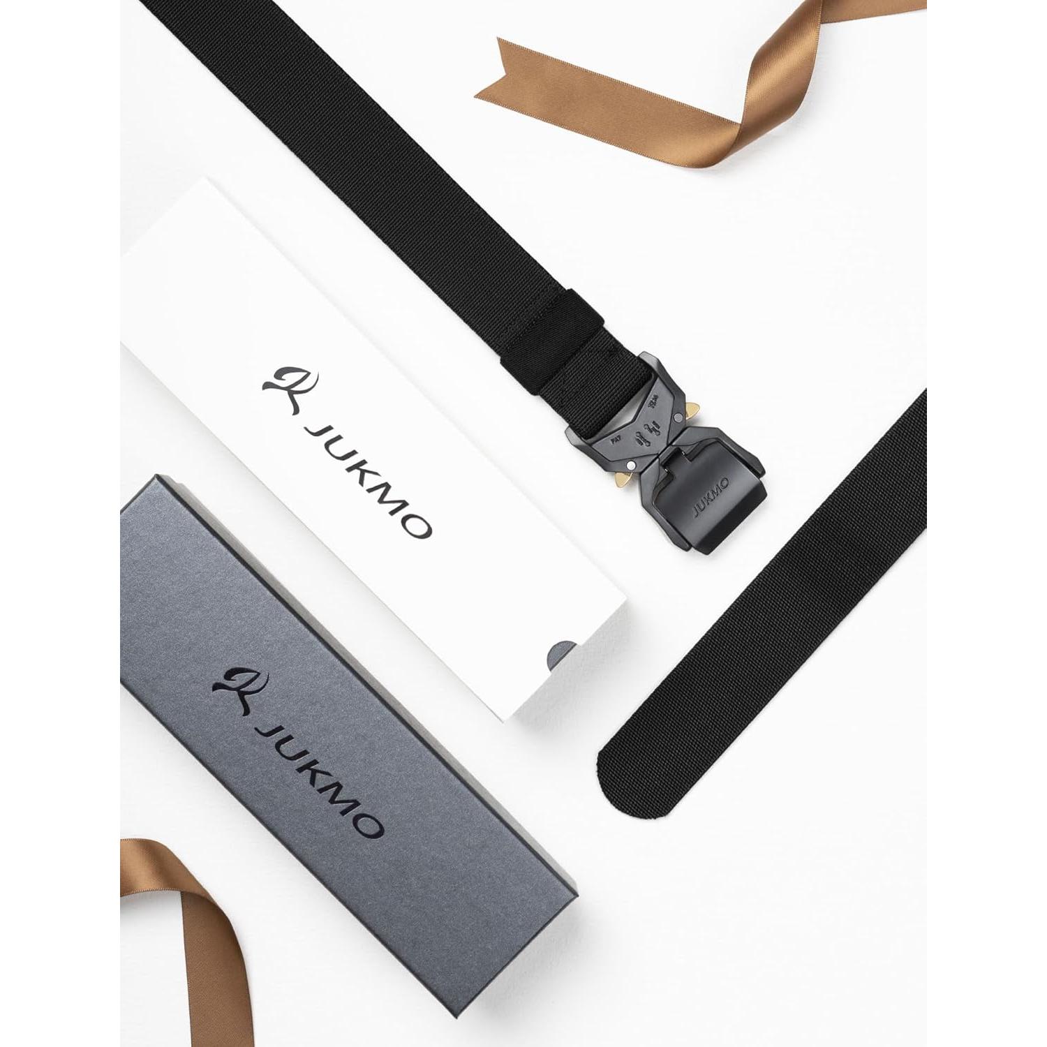 Cinturón Táctico JUKMO de Nylon 3.8 cm para Senderismo