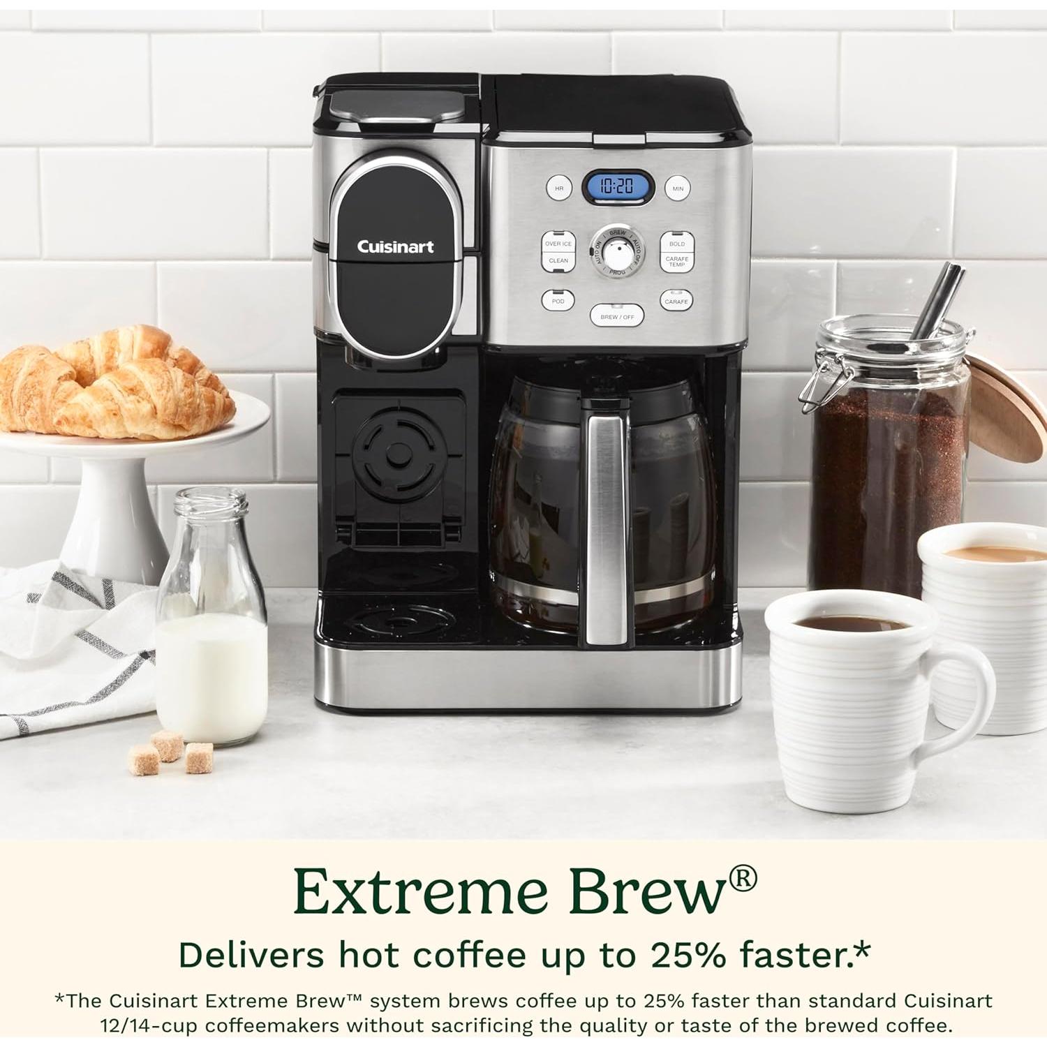 Cafetera Cuisinart SS-16, 12 Tazas, Acero Inoxidable