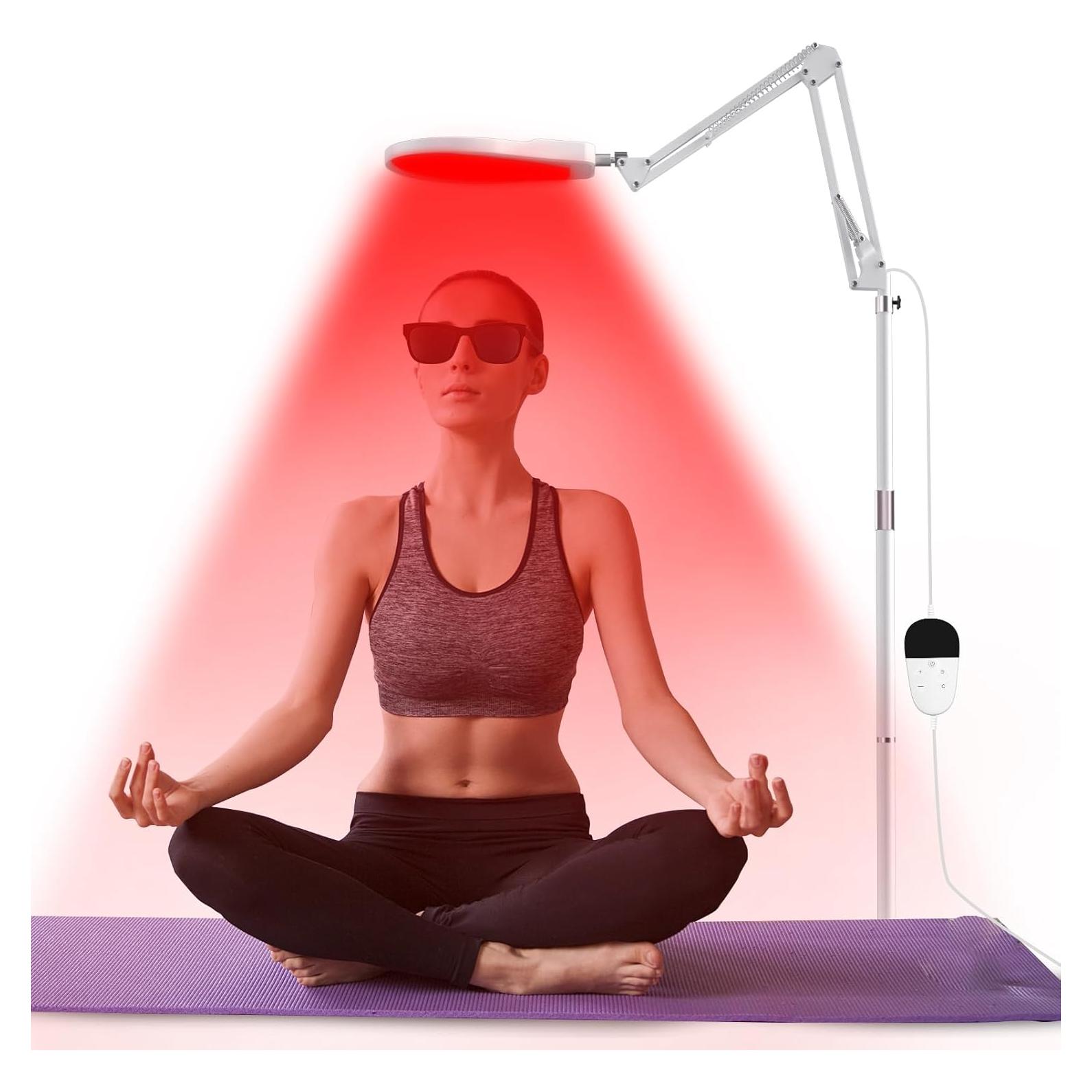 Lámpara Infrarroja Roja 150 LEDs con Temporizador Ajustable