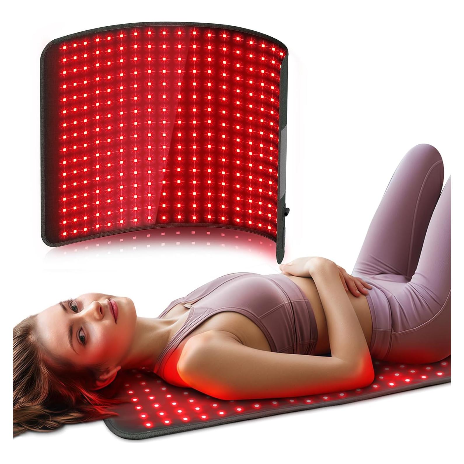 Almohadilla Terapia Luz Roja Comfytemp XL 60x43cm 320 LEDs