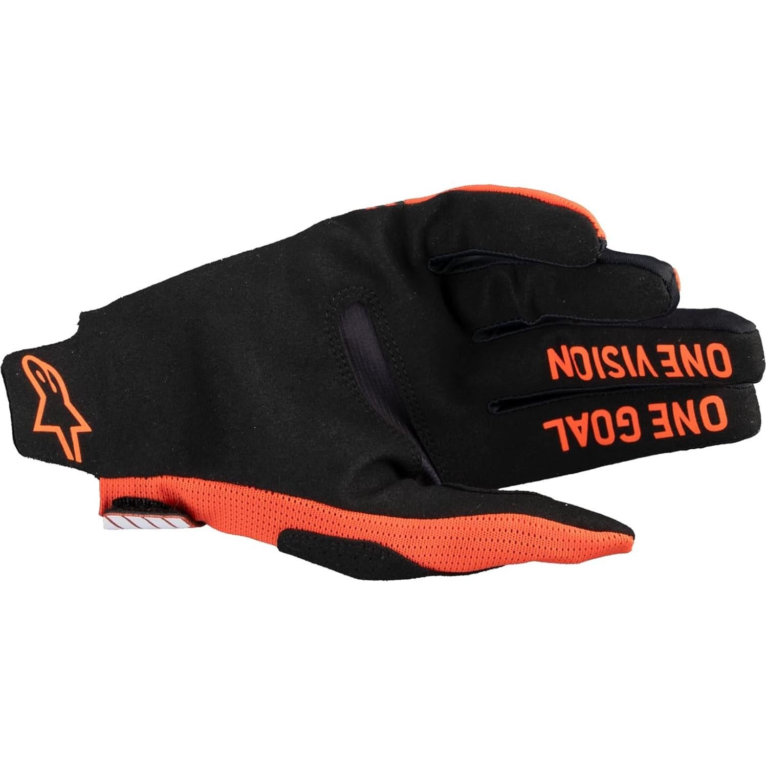 Guantes Alpinestars Radar Pro MX Naranja Brillante Pequeño
