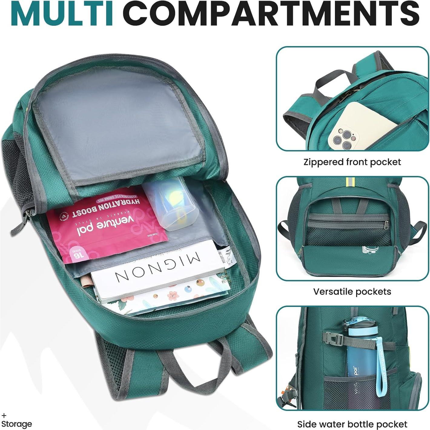 Mochila de Viaje Plegable Venture Pal 35L Verde Militar