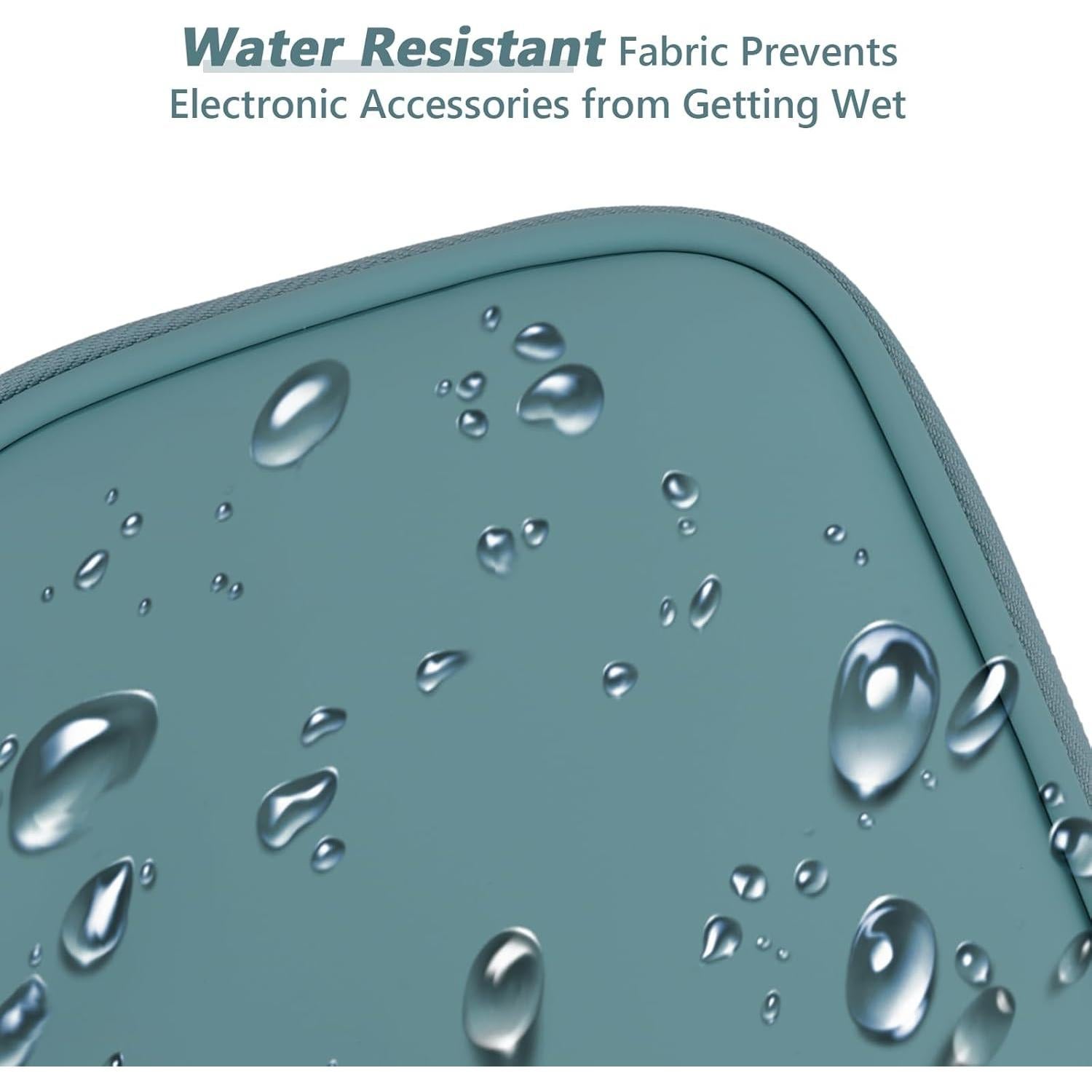 Organizador de Viaje Electrónico Bevegekos Mediano Azul Teal