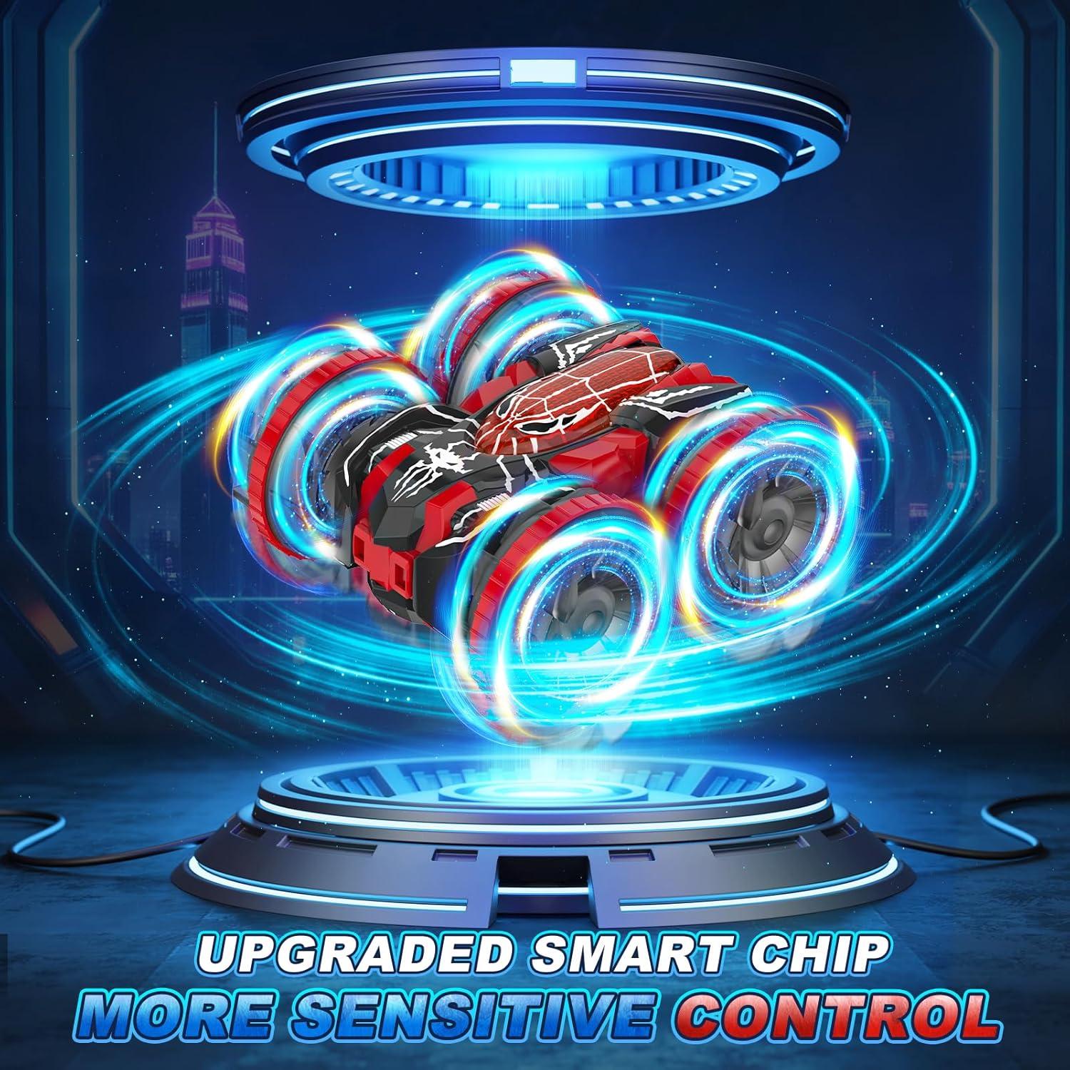 Coche RC Anfibio Impermeable 4WD Fygurso Negro 0.51 kg