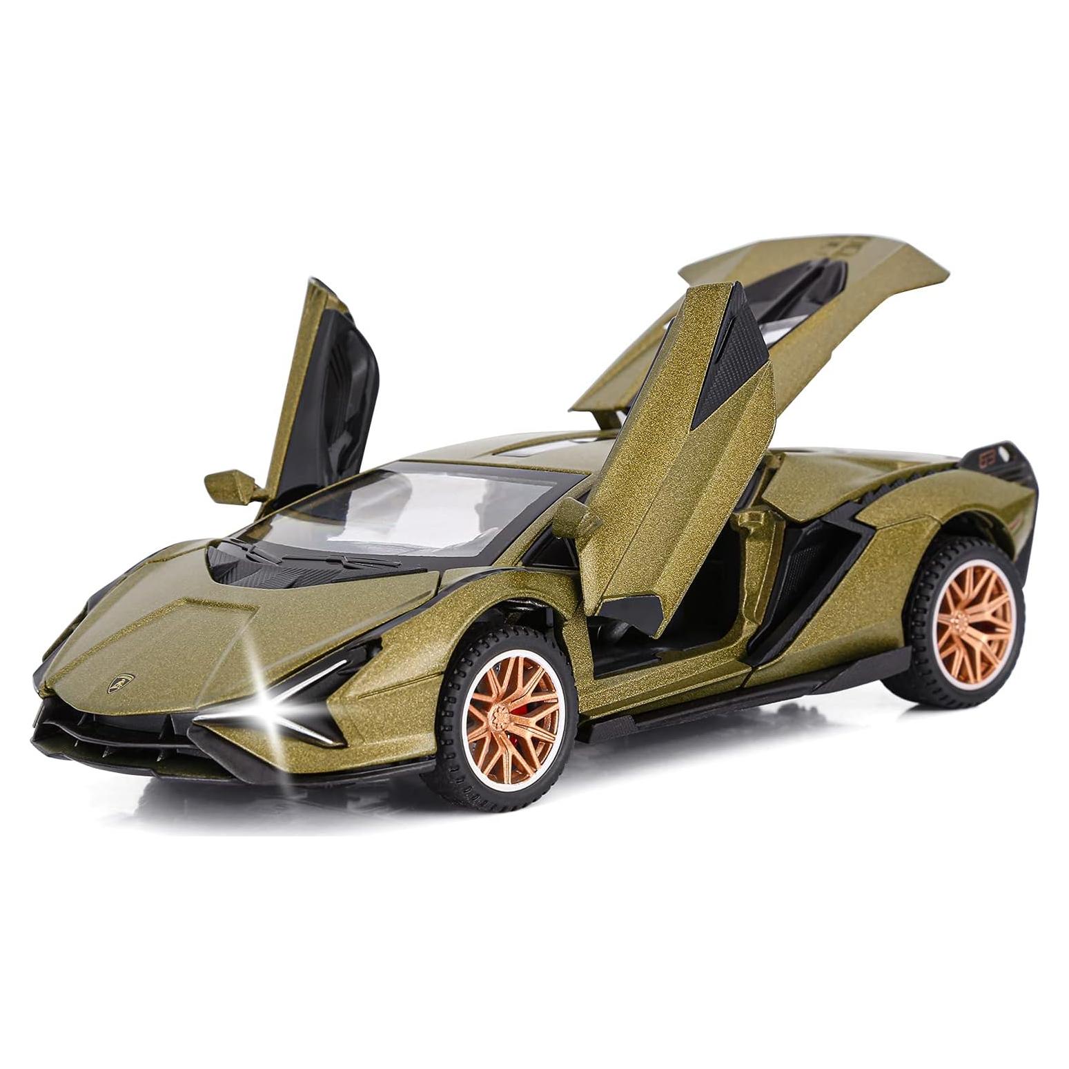 Coche de Juguete Metal Fundido Sasbsc Sian FKP37 Verde Militar