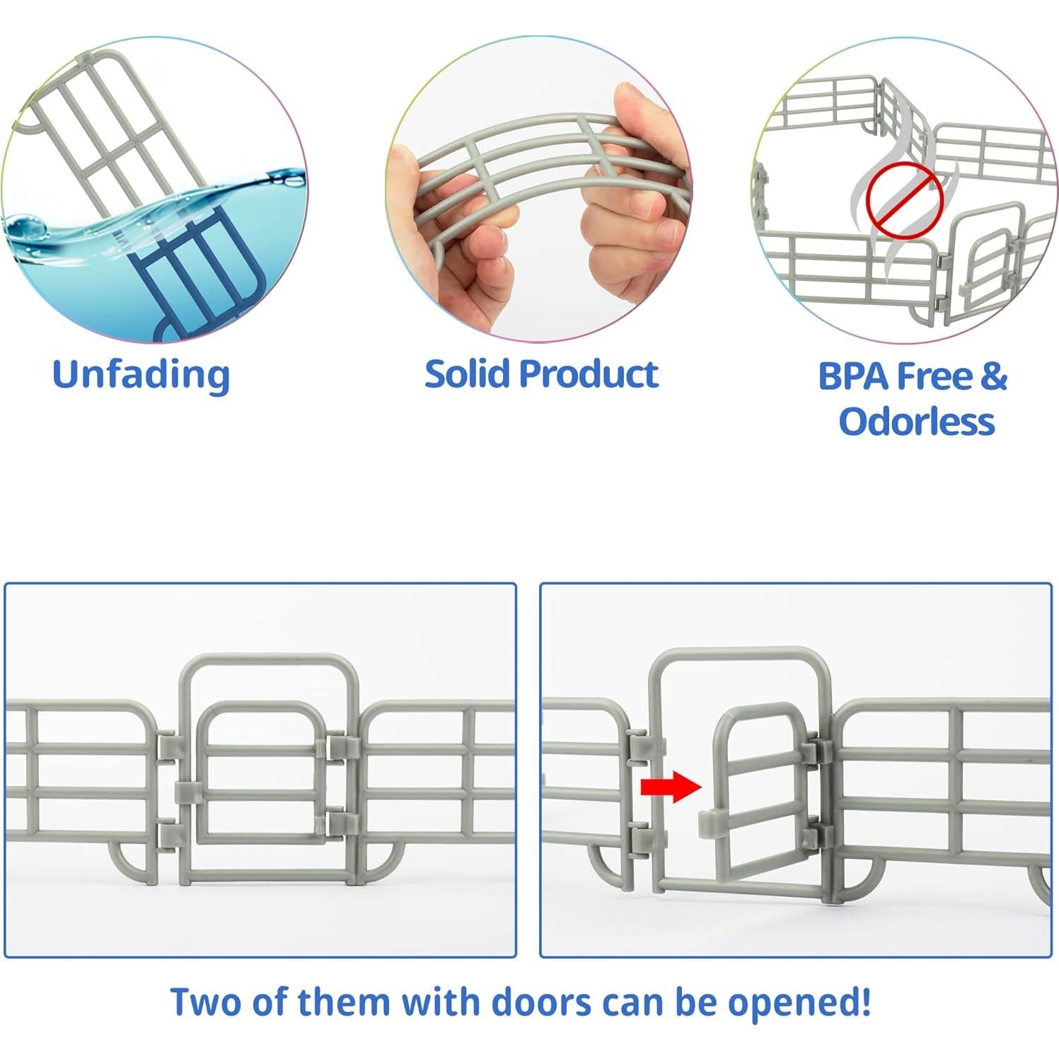 Set de Cercas de Corral TOYMANY 20 Piezas para Niños