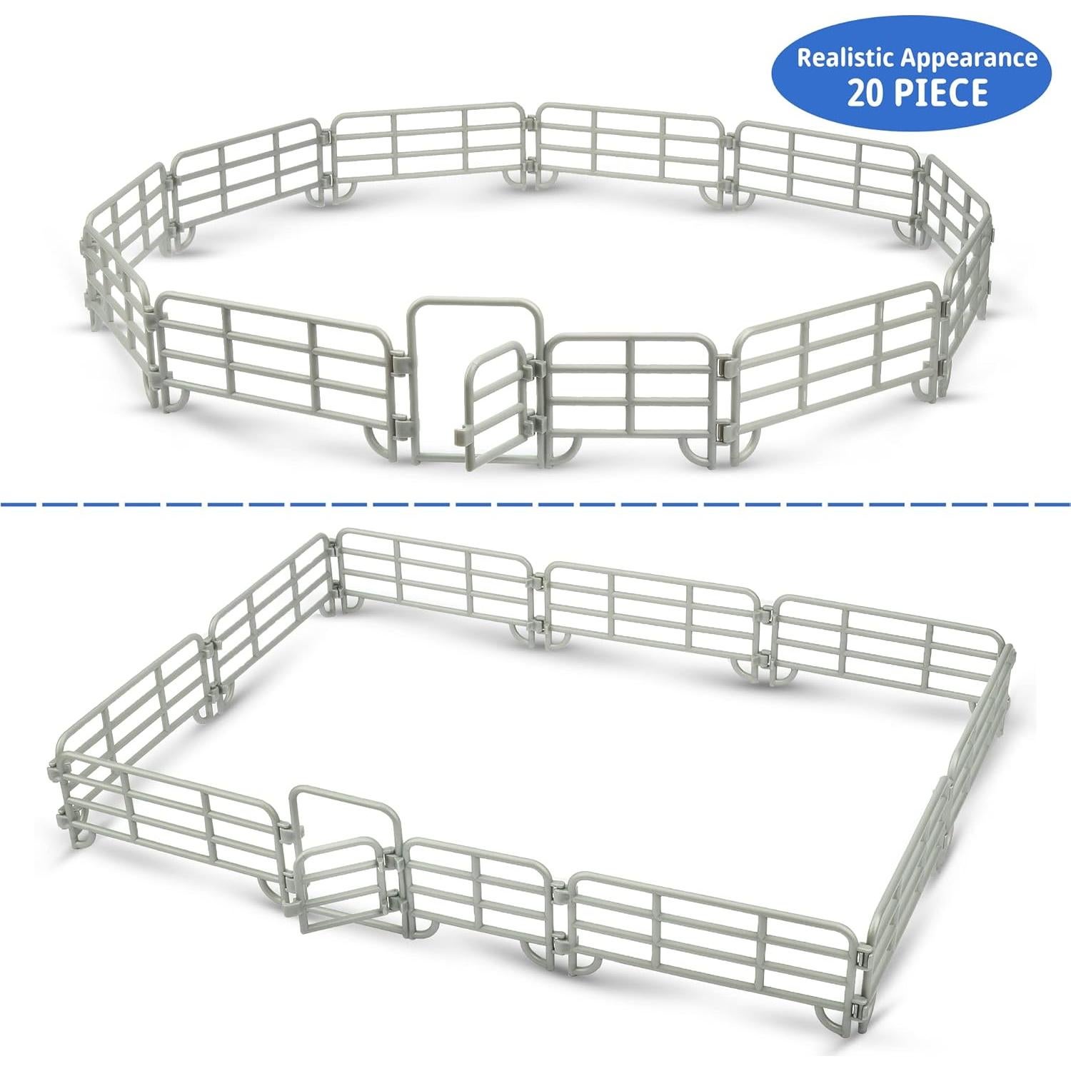 Set de Cercas de Corral TOYMANY 20 Piezas para Niños