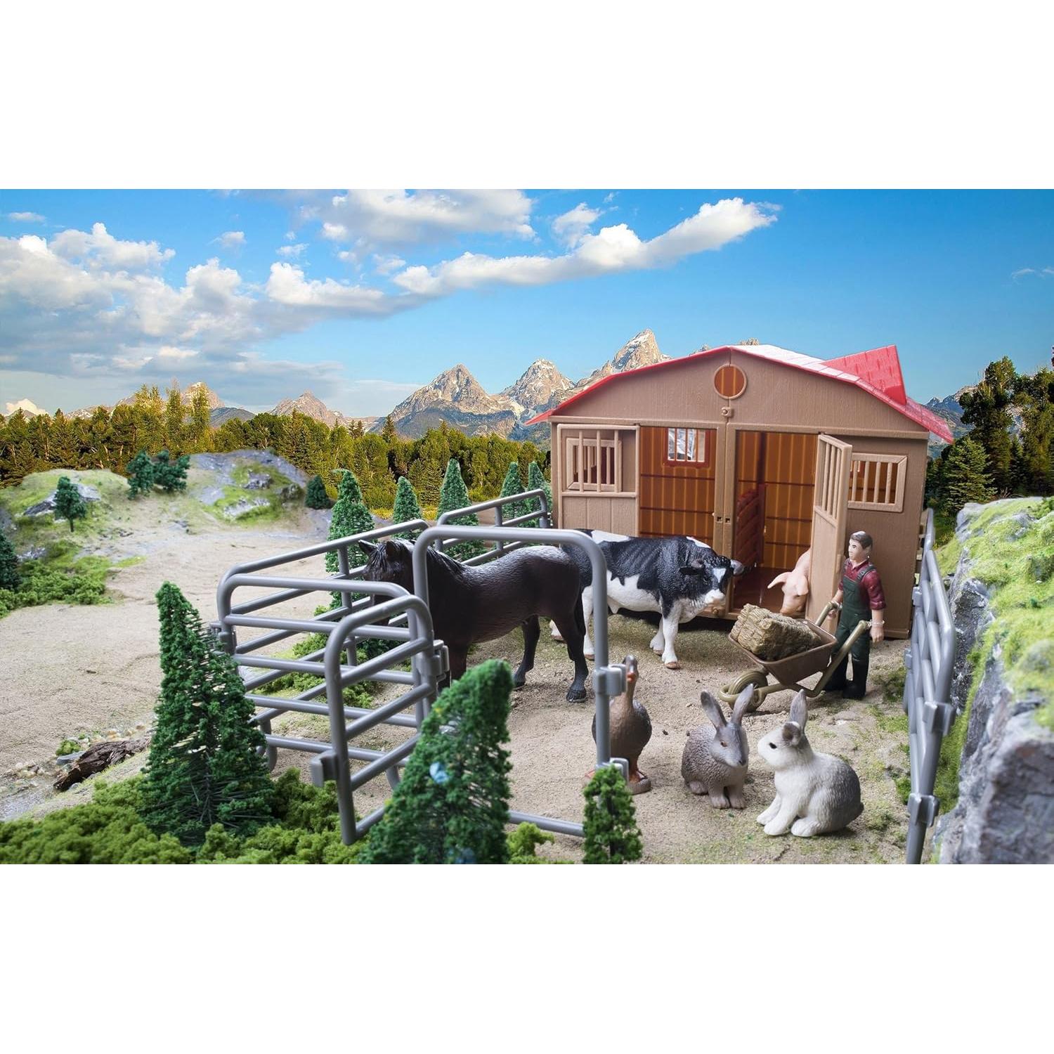 Set de Cercas de Corral TOYMANY 20 Piezas para Niños