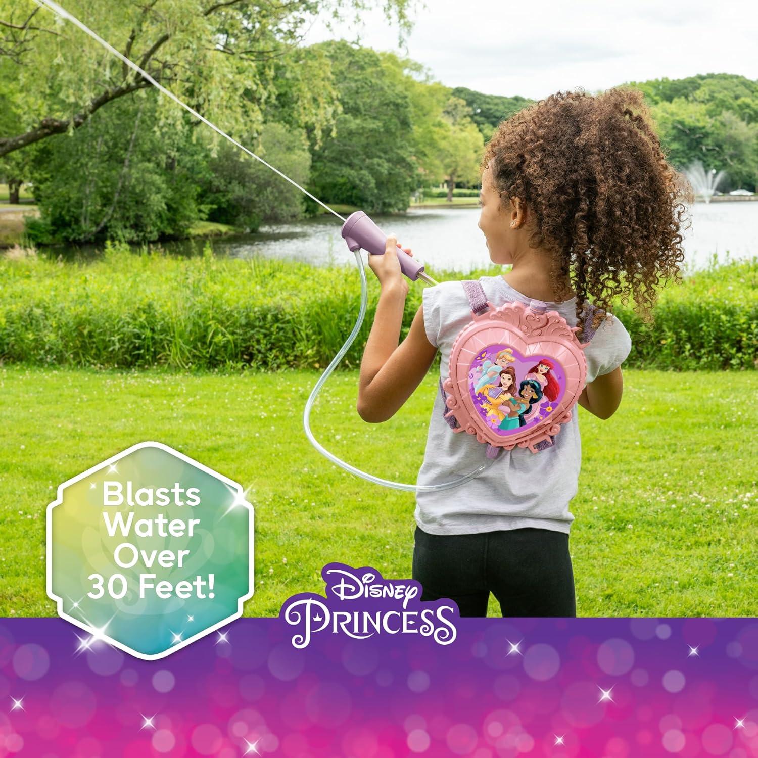 Mochila de Agua Princesa Disney 1L Lanzador para Niños