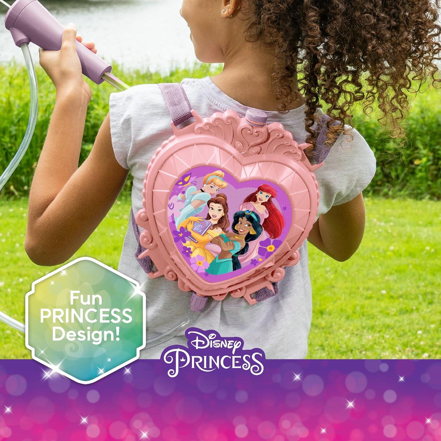 Mochila de Agua Princesa Disney 1L Lanzador para Niños
