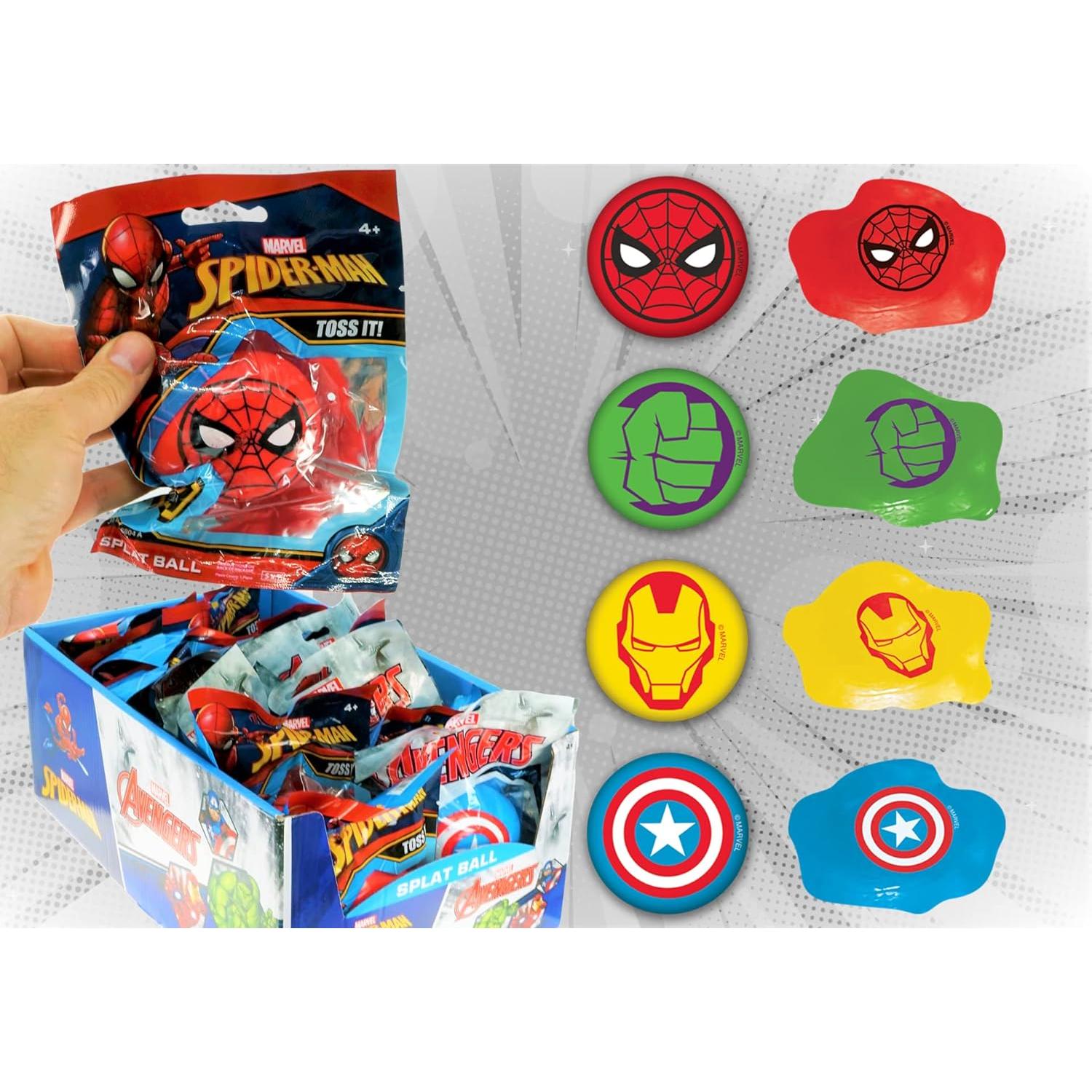 Pelota Antiestrés Splat Avengers JA-RU - 1 Unidad Variada