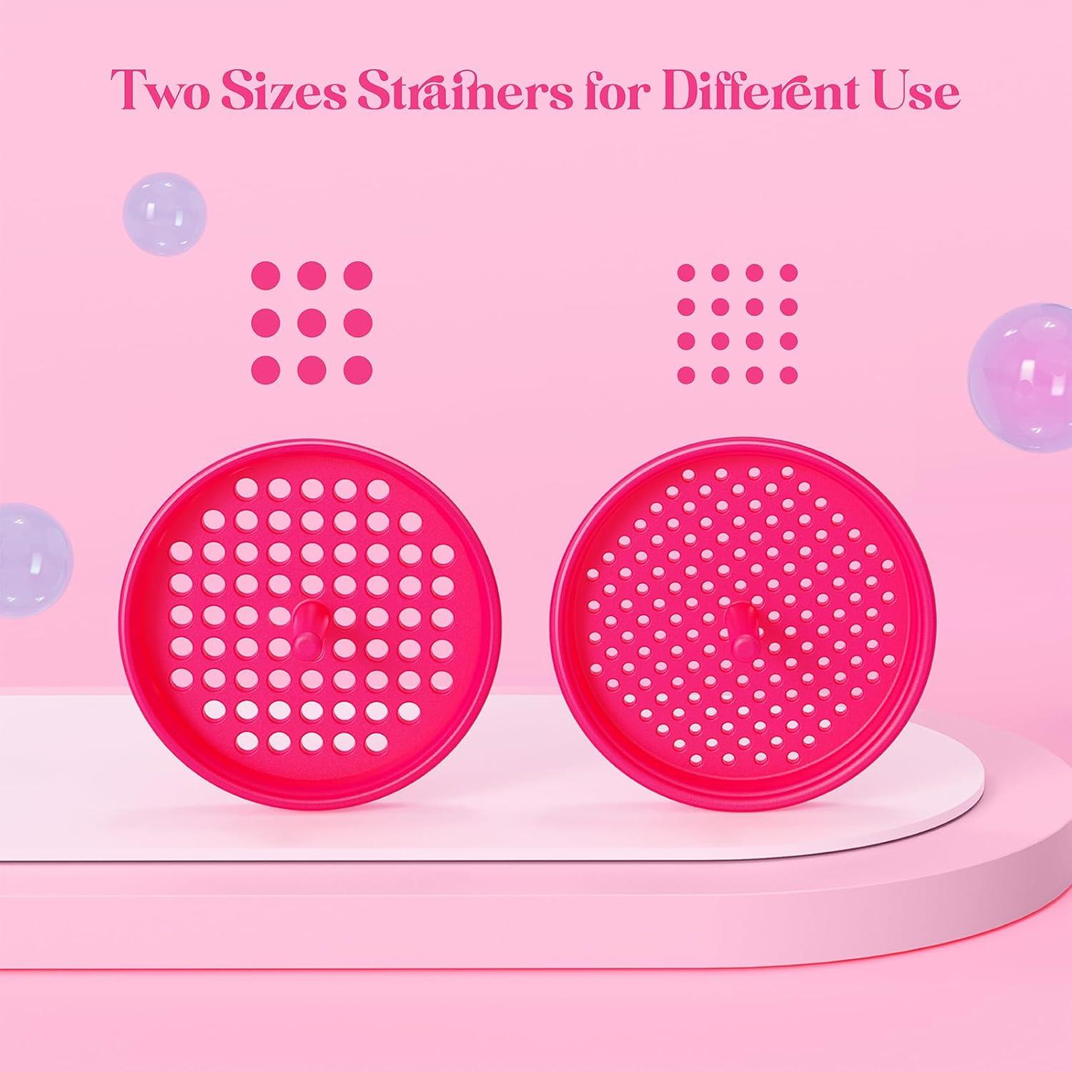 Juego de Embudos de Plástico Pisol con 5 Picos y 2 Coladores