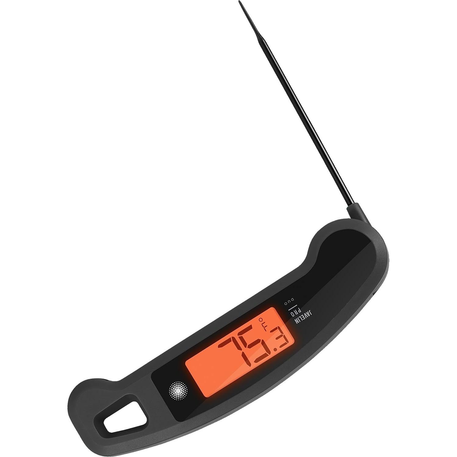 Lavatools Javelin® PRO Duo Ultra-Fast 1-Second Professional Digital Instant Read Meat Thermometer for Grill and Cooking, Auto-Rotating Backlit Display, IP65 Water Resistant, NSF Certified – Ink