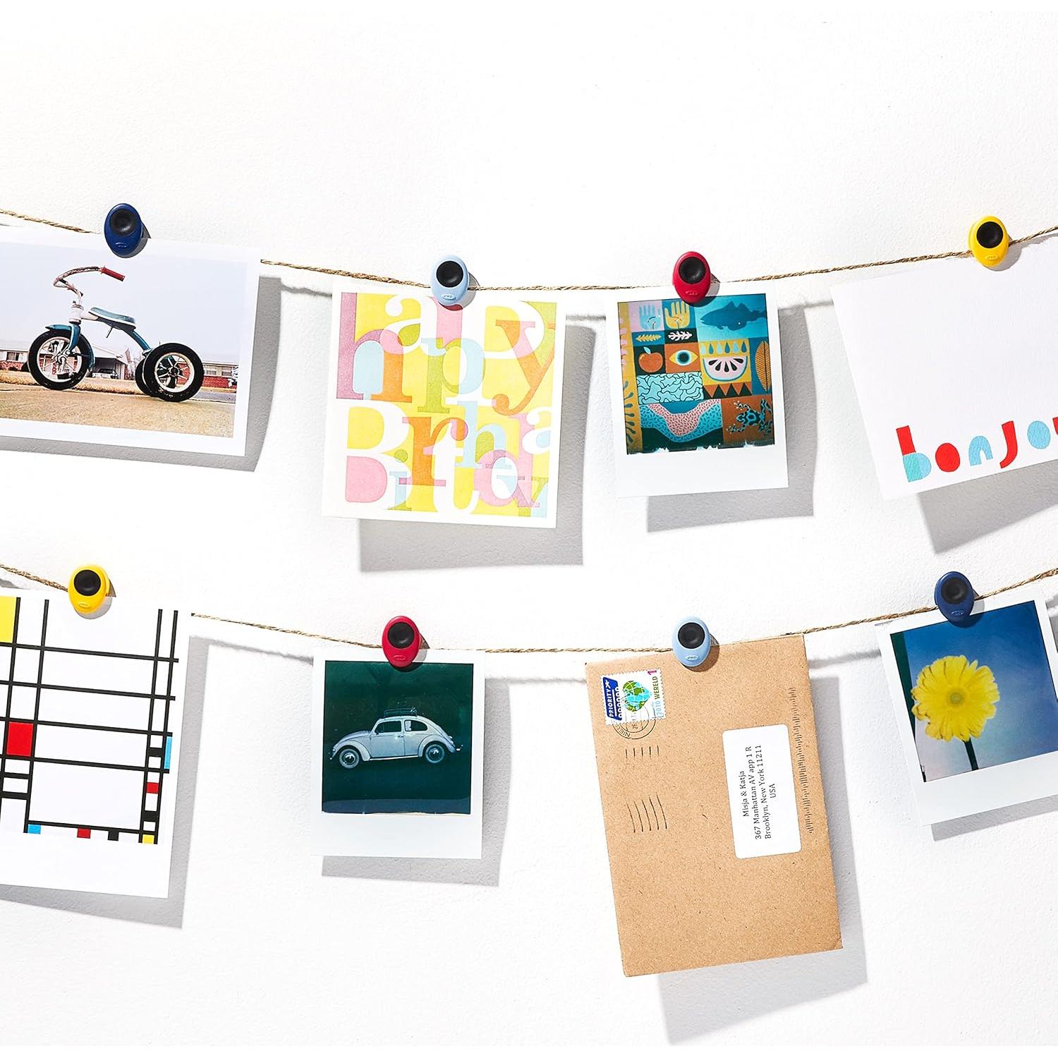 OXO Good Grips Collection Bag Clip, 8 Piece Mini Set, Red/Orange/Green/Blue