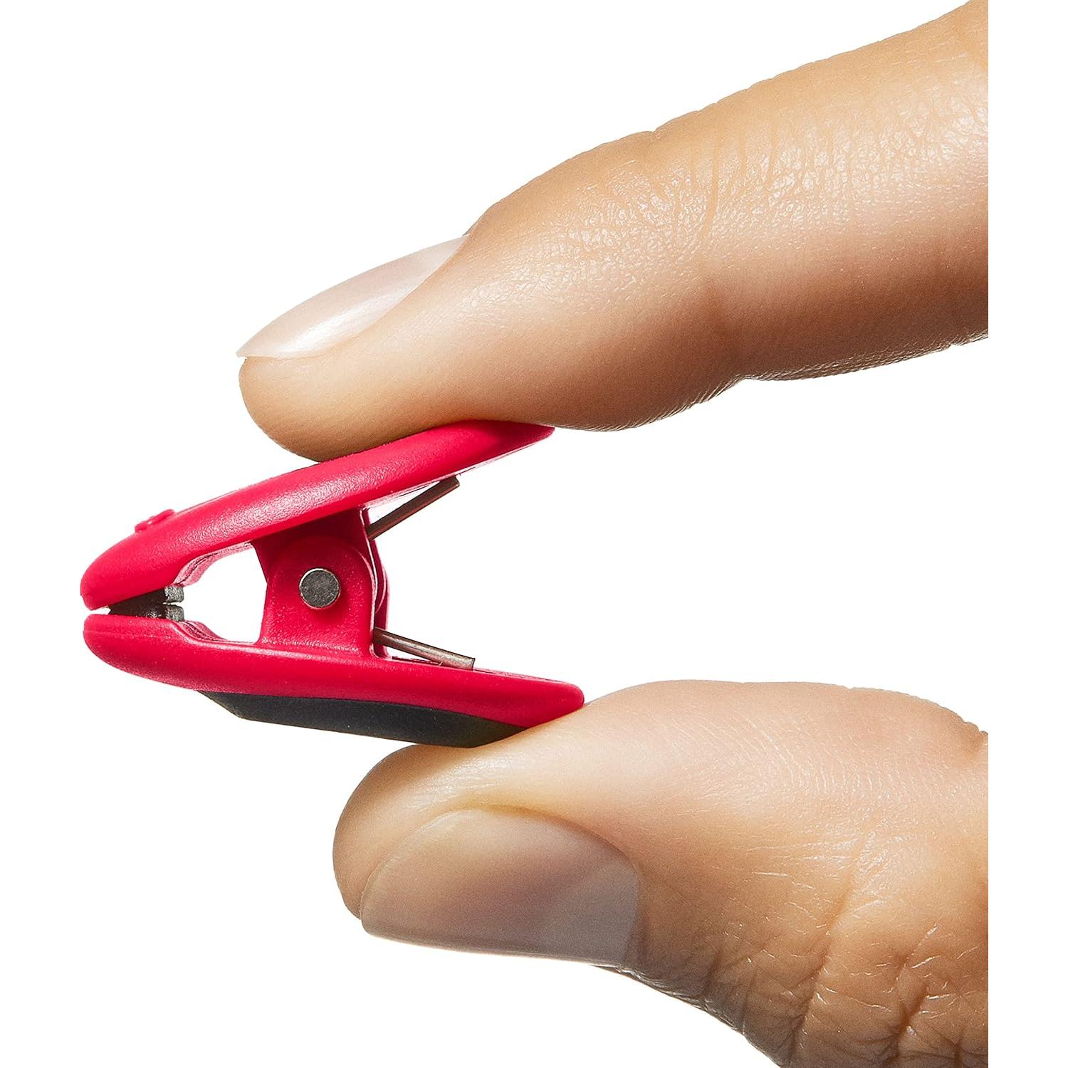 OXO Good Grips Collection Bag Clip, 8 Piece Mini Set, Red/Orange/Green/Blue