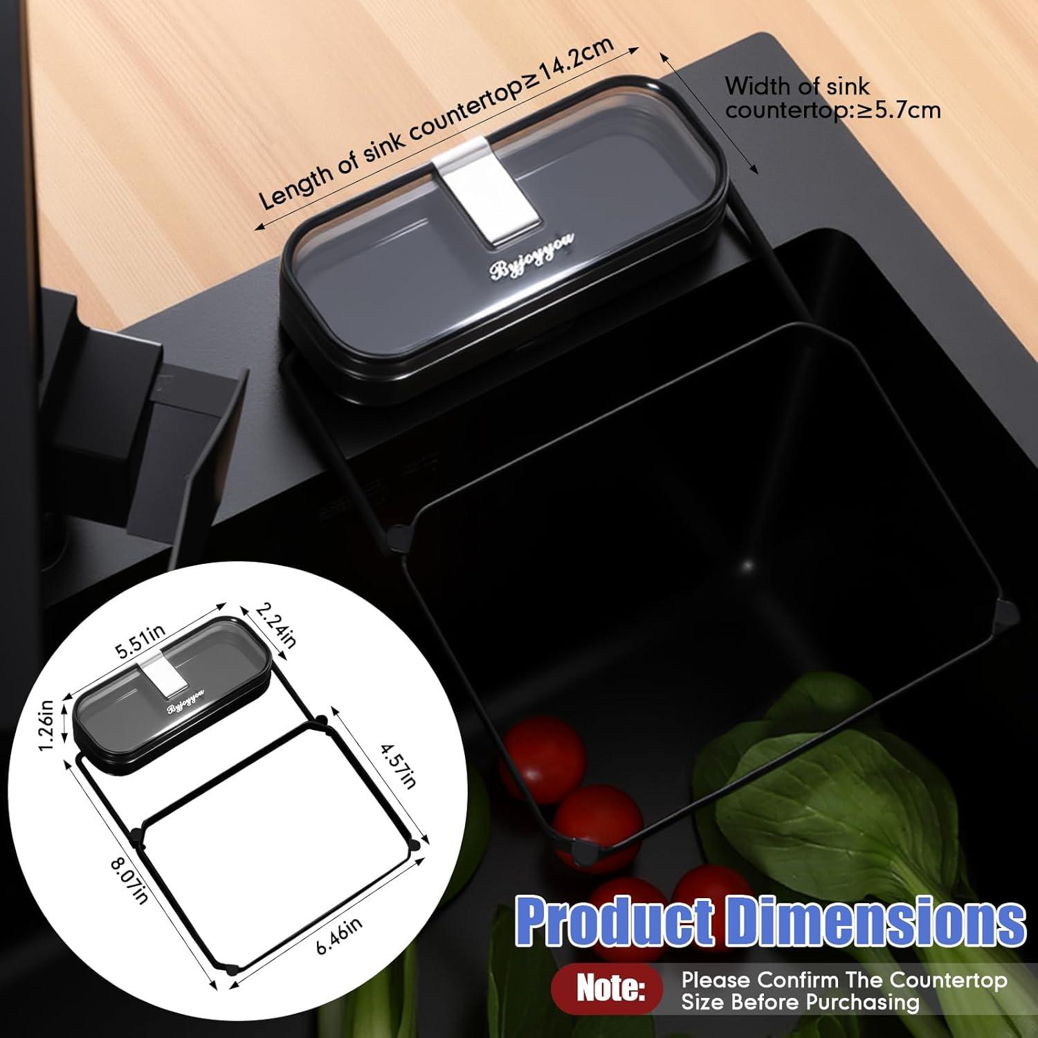 Filtro de Fregadero Plegable Honeydak con Ventosa y 100 Bolsas