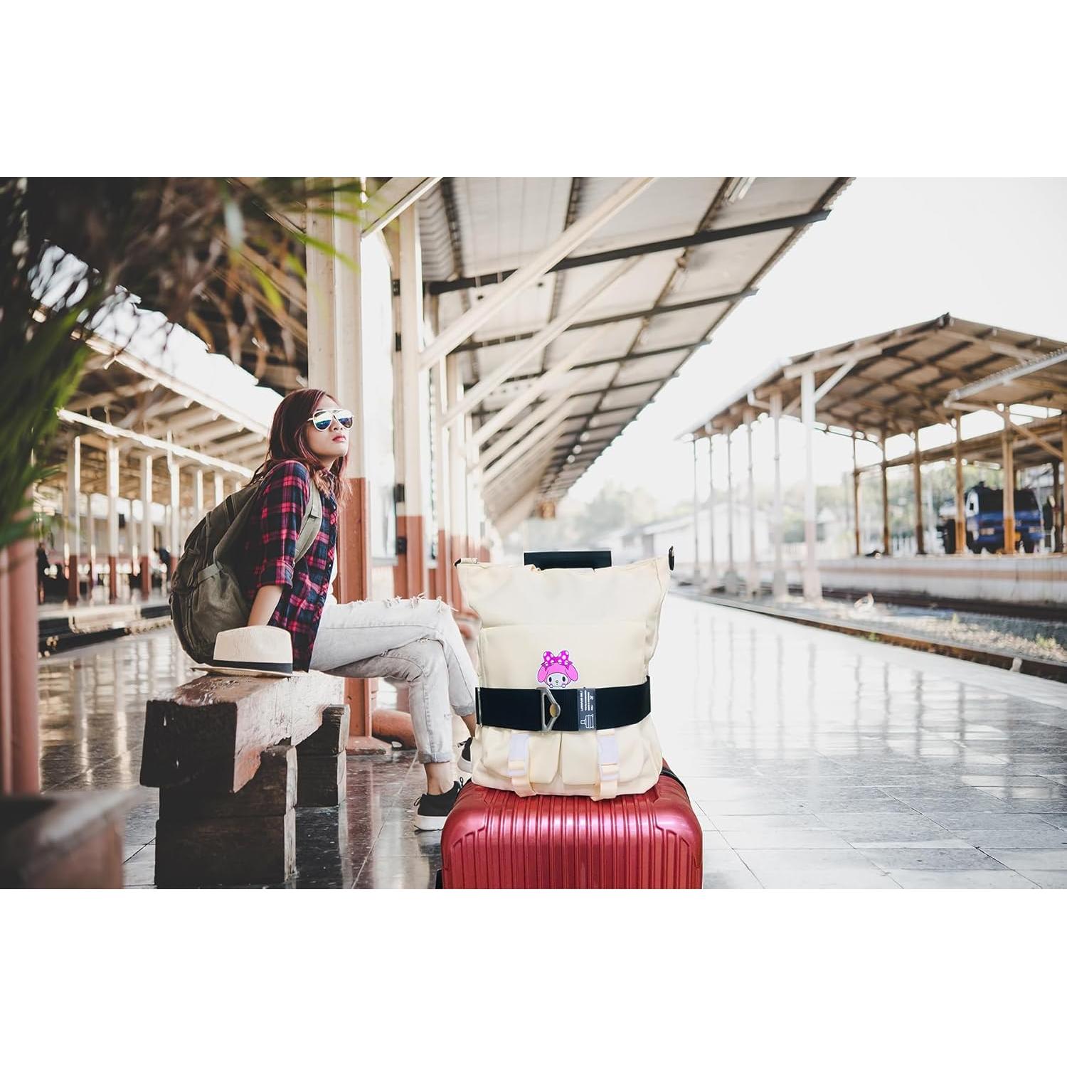 Cinturón de viaje 2 en 1 LvliLighting negro ajustable