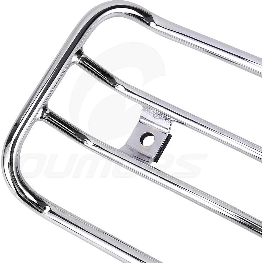 Solo Seat Luggage Rack for Harley - Compatible with 1997-2015 Touring FLH/T FLHT Electra Glide, FLTR Road Glide