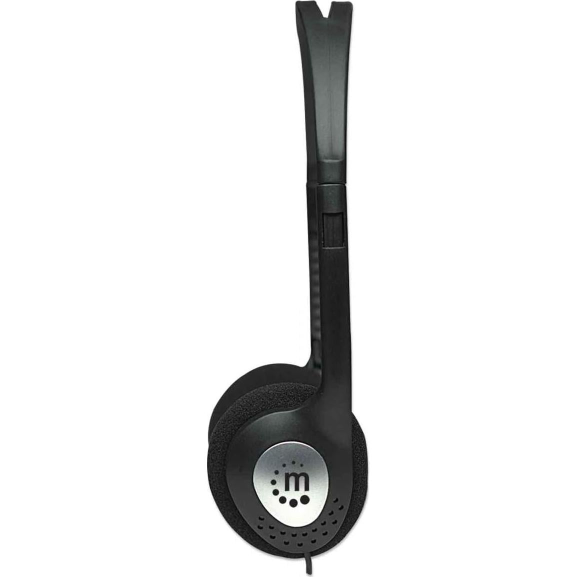Auriculares Estéreo Manhattan On-Ear - Cable 182 cm, Ligero
