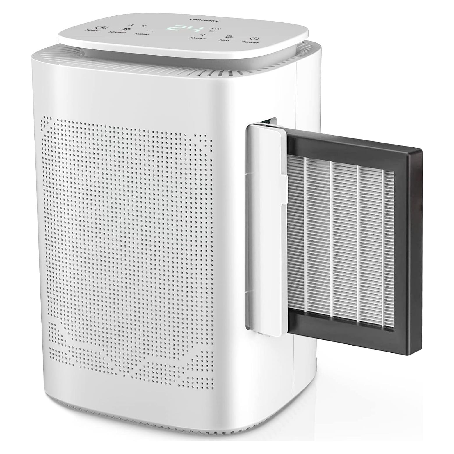 Deshumidificador THECOSKY DH16 con Filtro HEPA y 1600ml