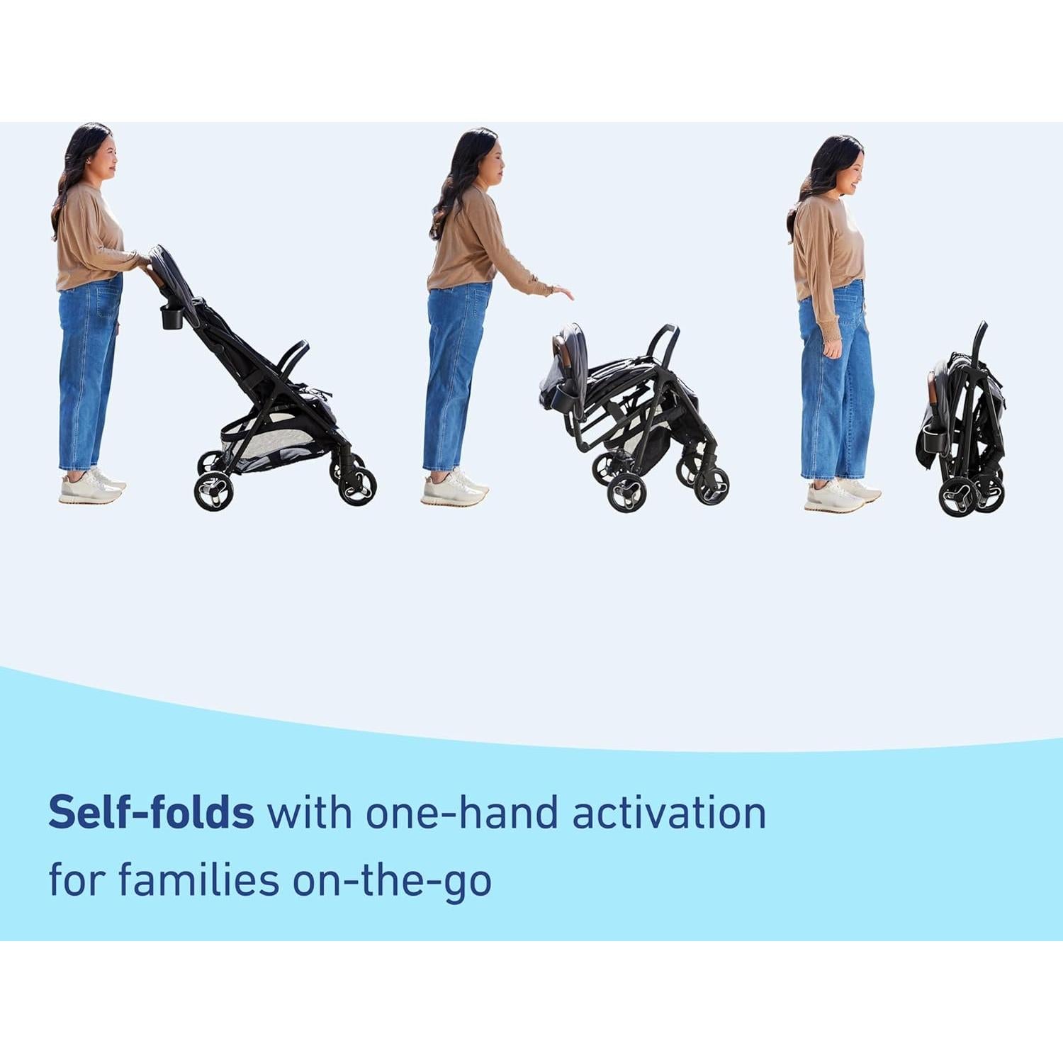 Carrito Compacto Graco Ready2Jet - Plegado Automático