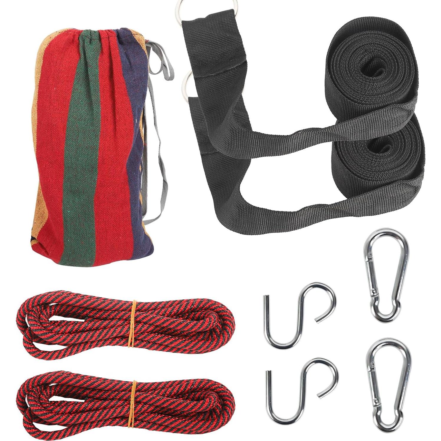 Hamaca BieAziton 2 Personas 299 kg Rojo con Accesorios