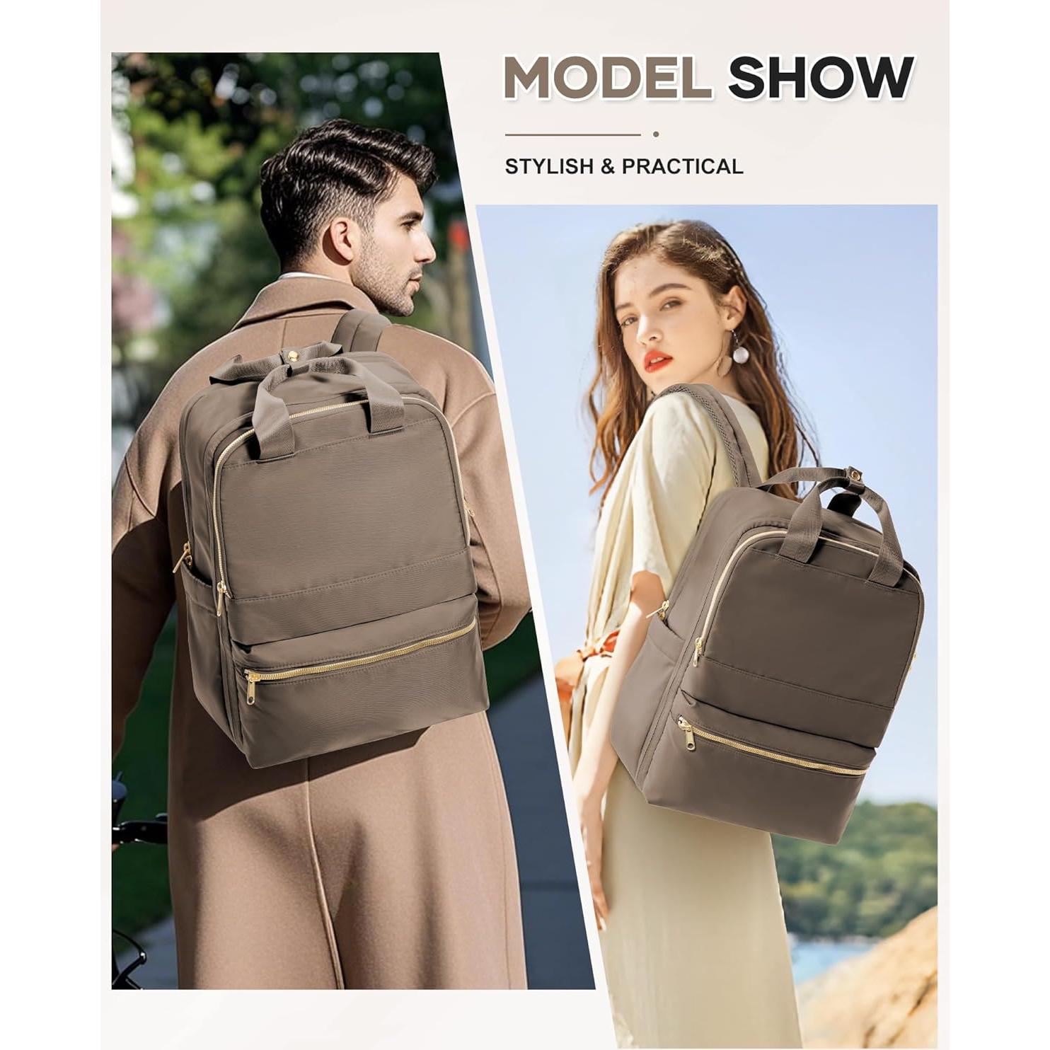 Mochila de Viaje Wepadre 40x31x14cm Impermeable para Laptop