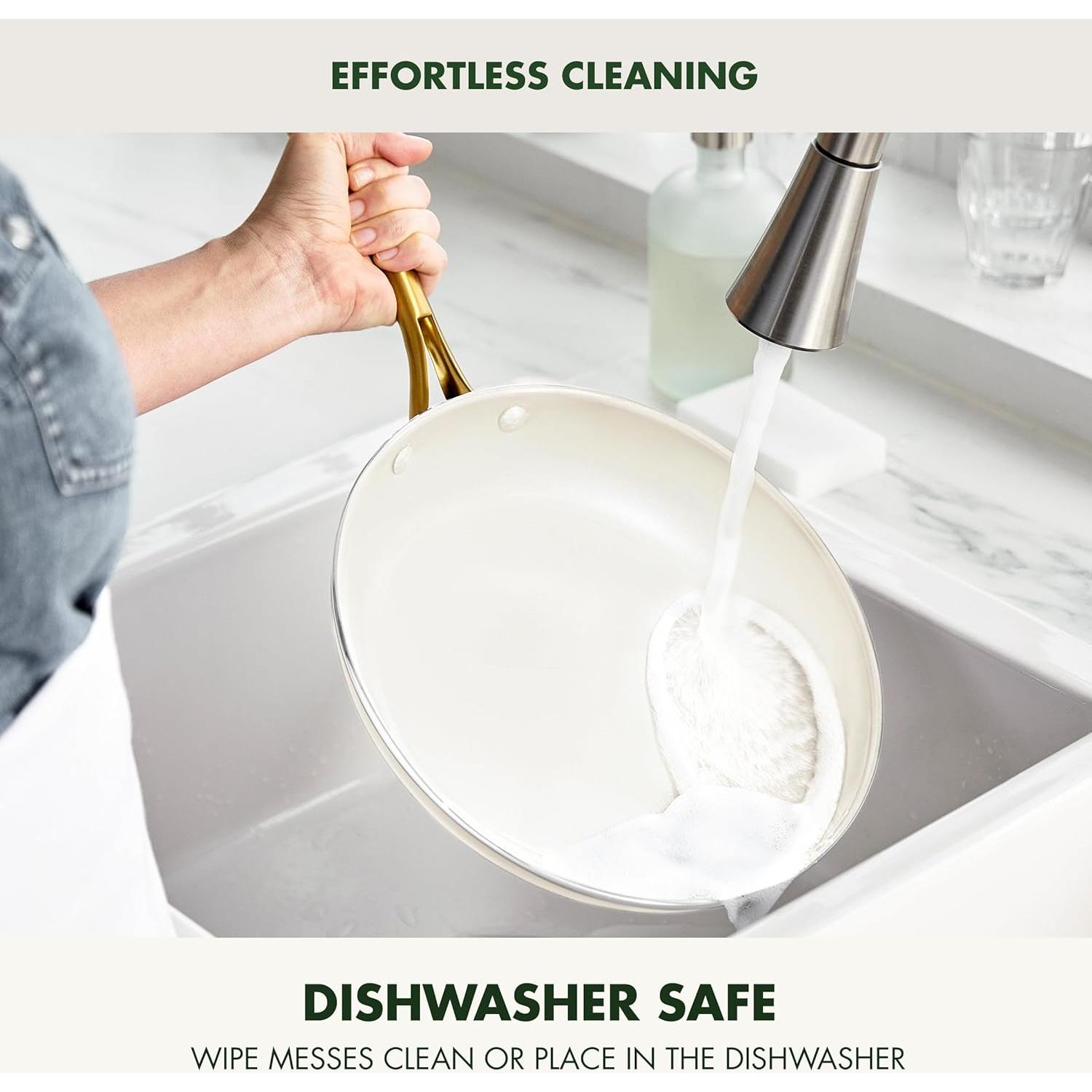 Juego de Utensilios de Cocina GreenPan Swift 12 Piezas Crema