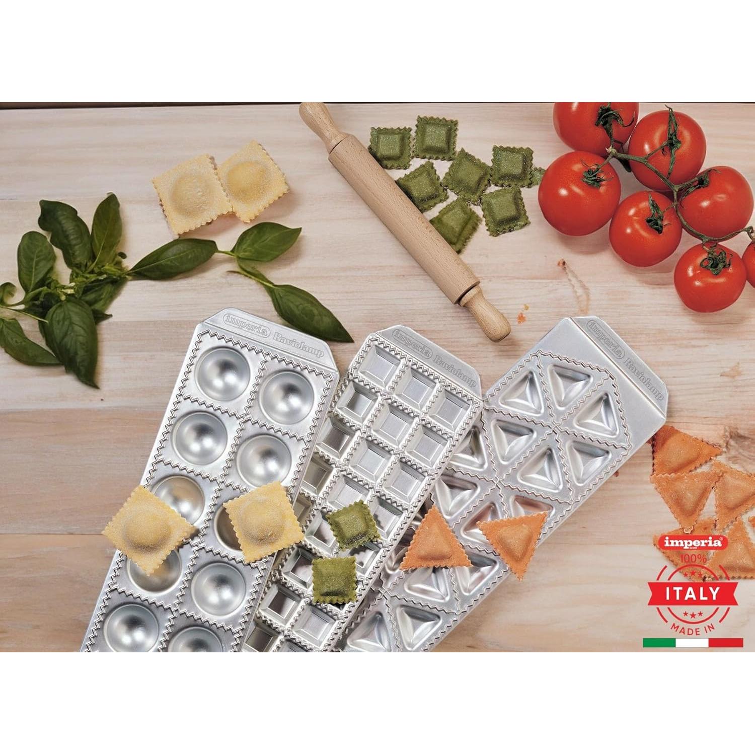 Molde para Ravioli Imperia Raviolamp Clásica 3 Formas